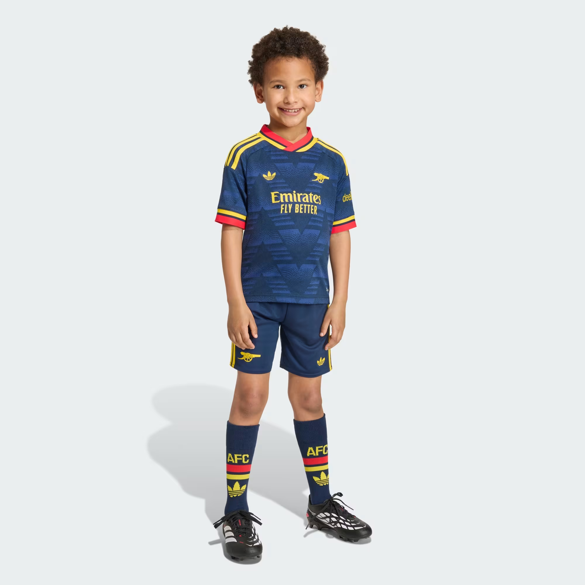 🍌Adidas Arsenal 阿仙奴 2026-27 作客球衣幼童套裝 KB9940