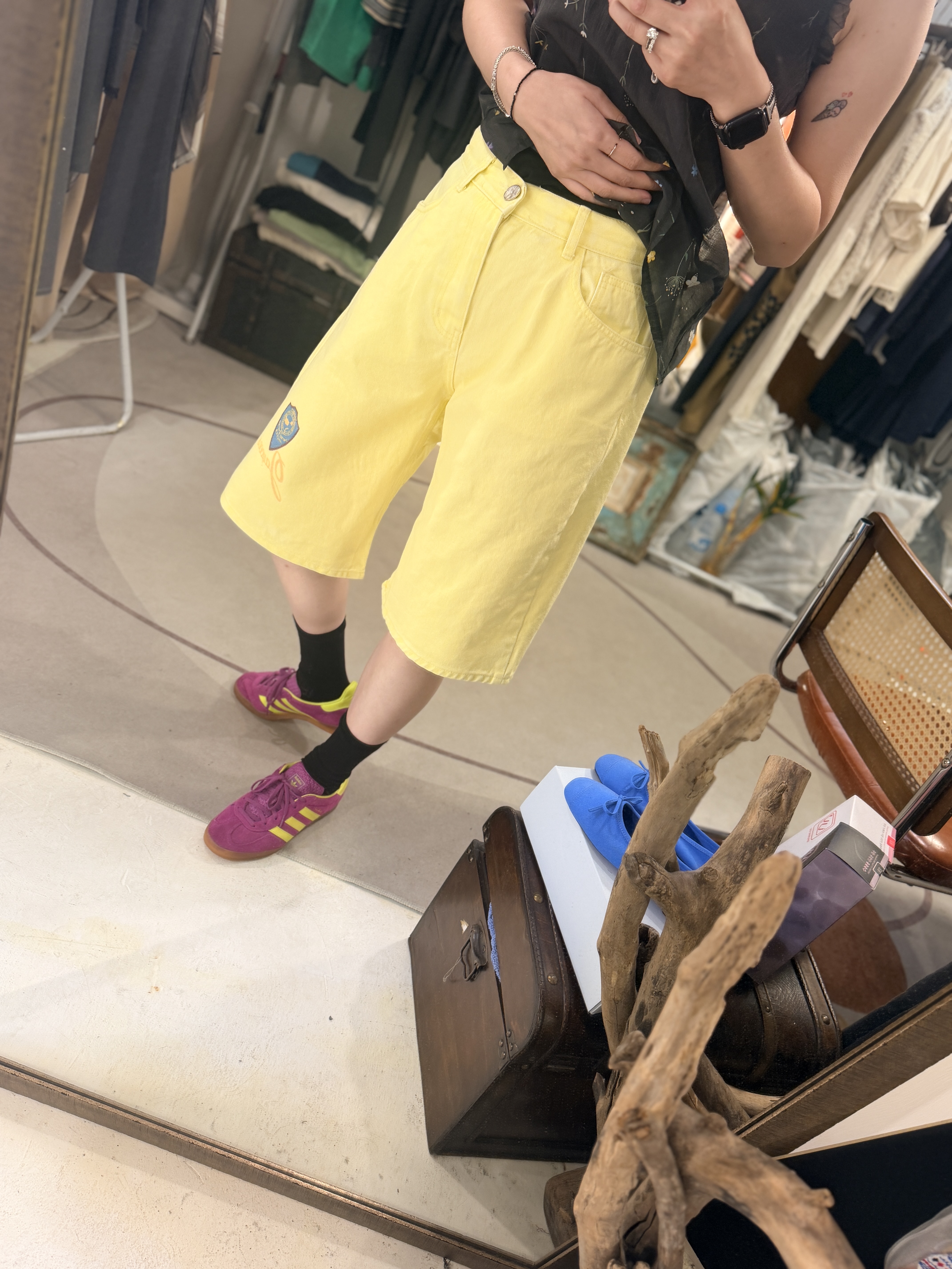Colourful shorts