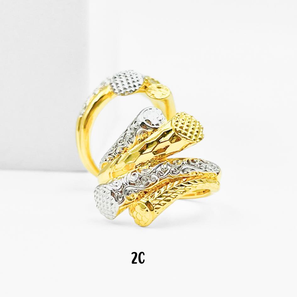 MYDORA Cincin Vyra Texture (5G) l EMAS 916/22K