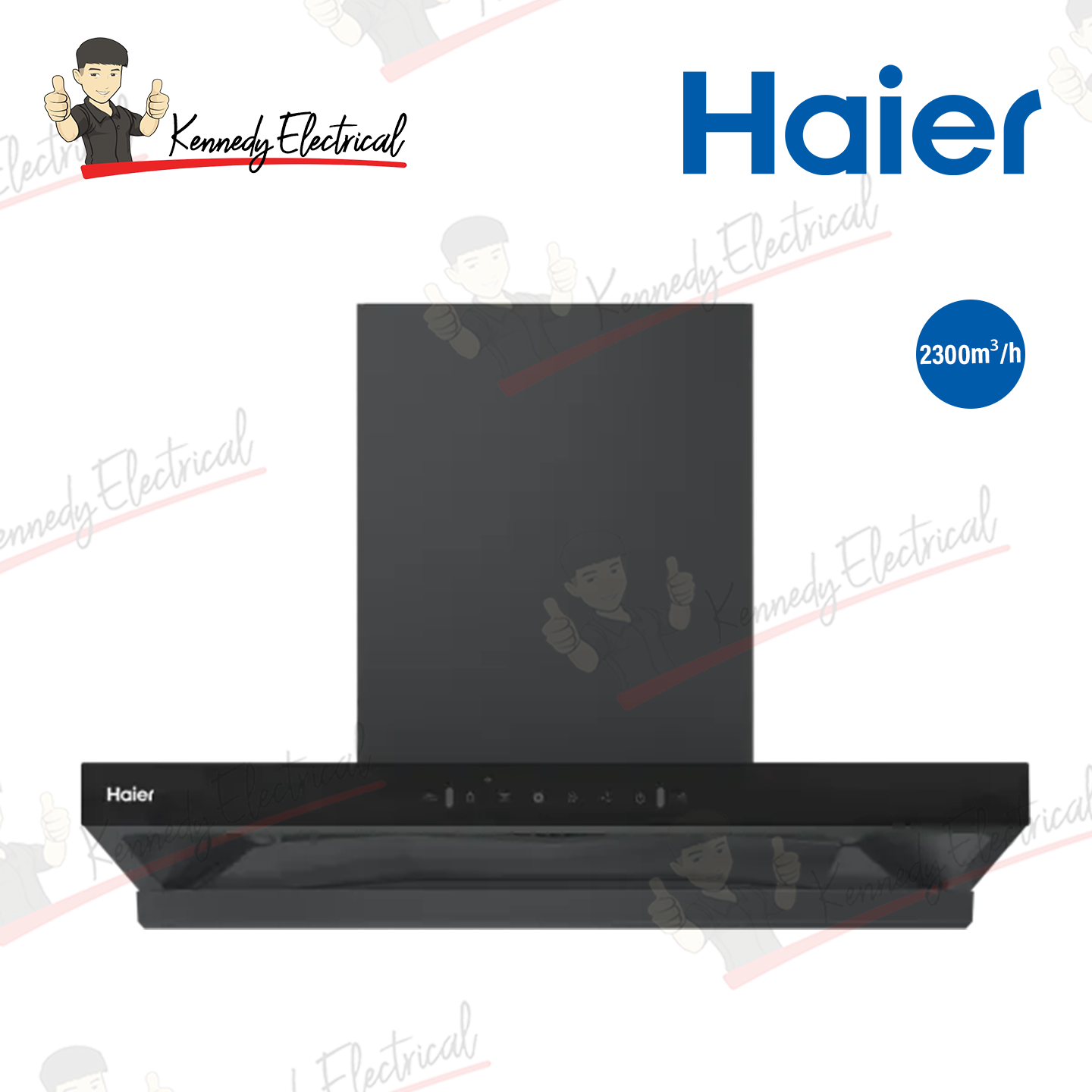 Haier T-Shape Glass Hood (HH-GT2901)