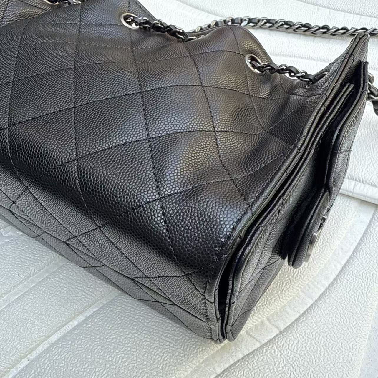 《香港正單》Chanel mini25bag黑色銀扣做舊斷貨王‼️