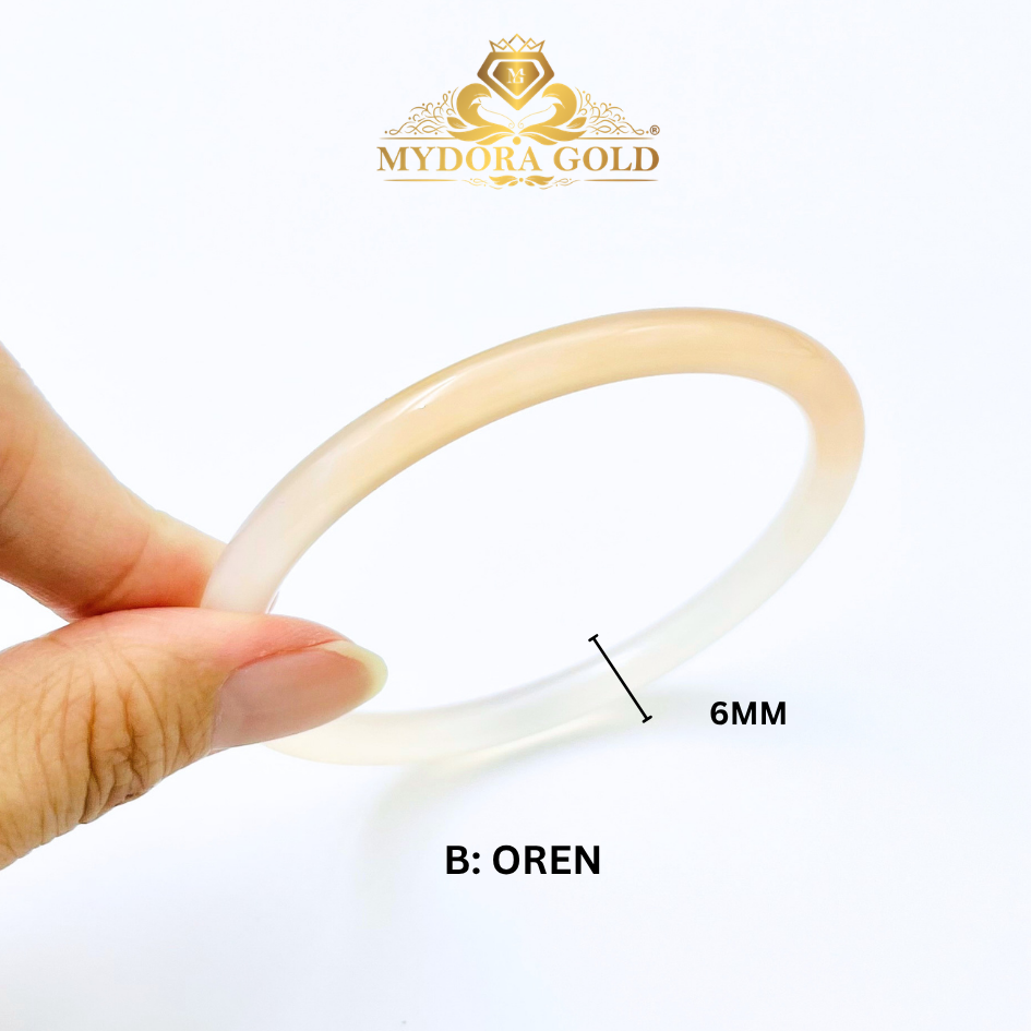 MYDORA Gelang Chalcedony Jade
