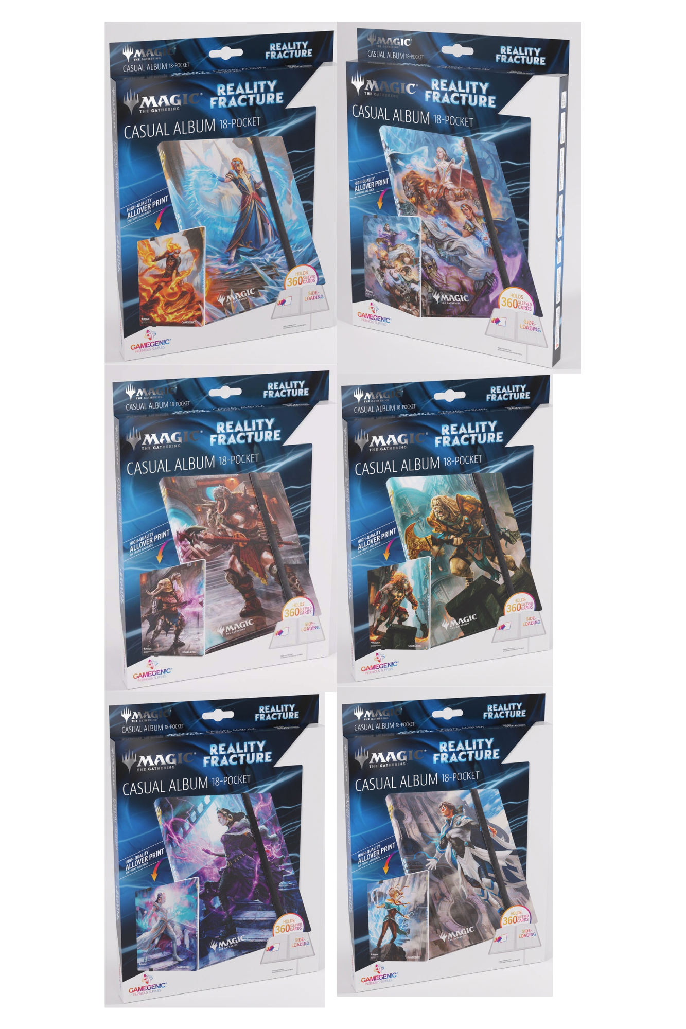 Magic: The Gathering CASUAL ALBUM 18-POCKET-Reality Fracture