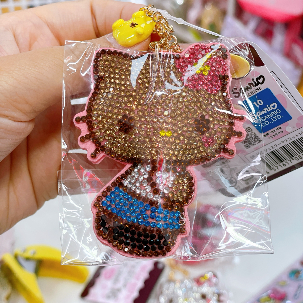 日本直送Hello Kitty閃石鎖匙扣掛飾
