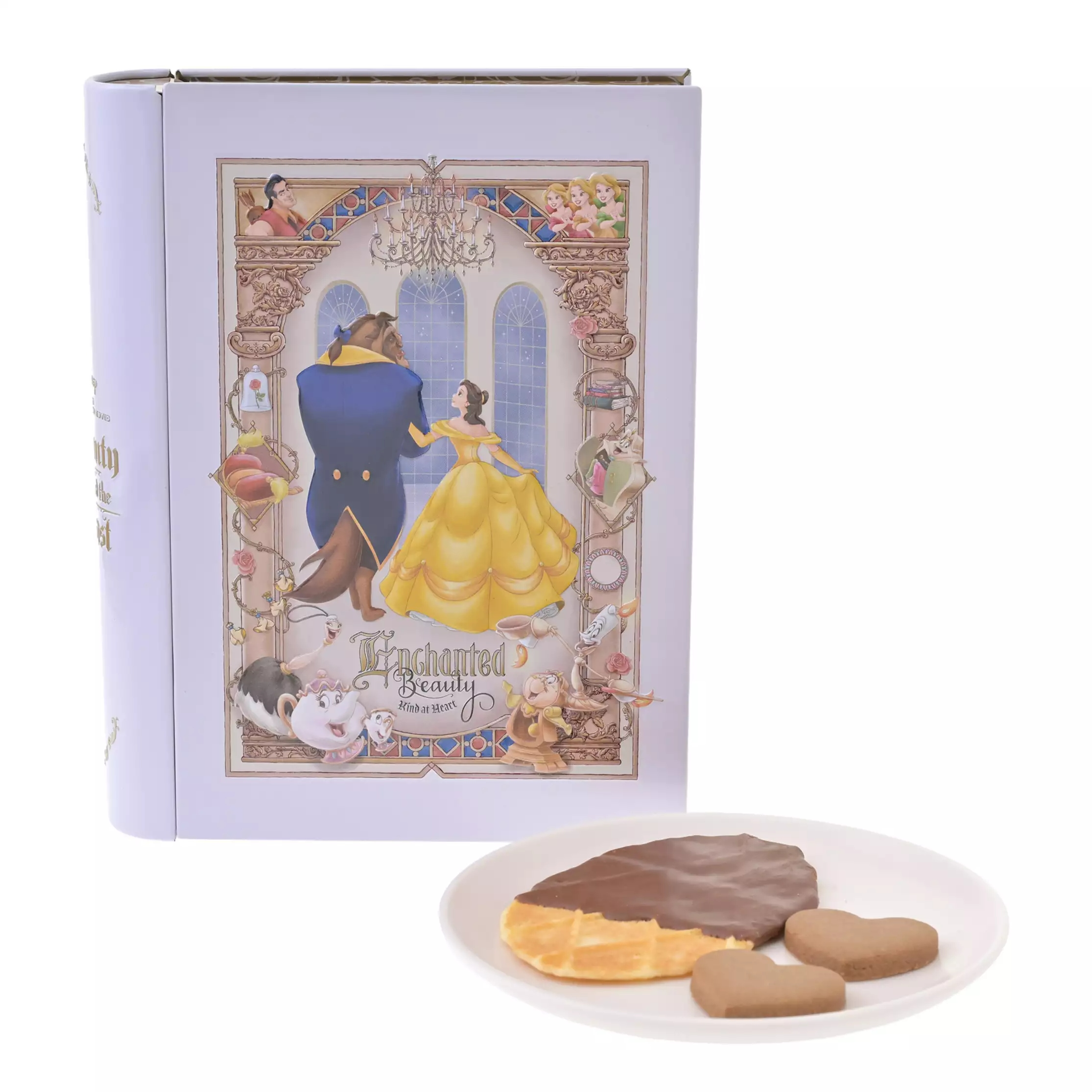 🌸 【預訂】Cookie & Waffle Cookie Set - DISNEY ANIMATION BEAUTY AND THE BEAST 35TH ANNIVERSARY