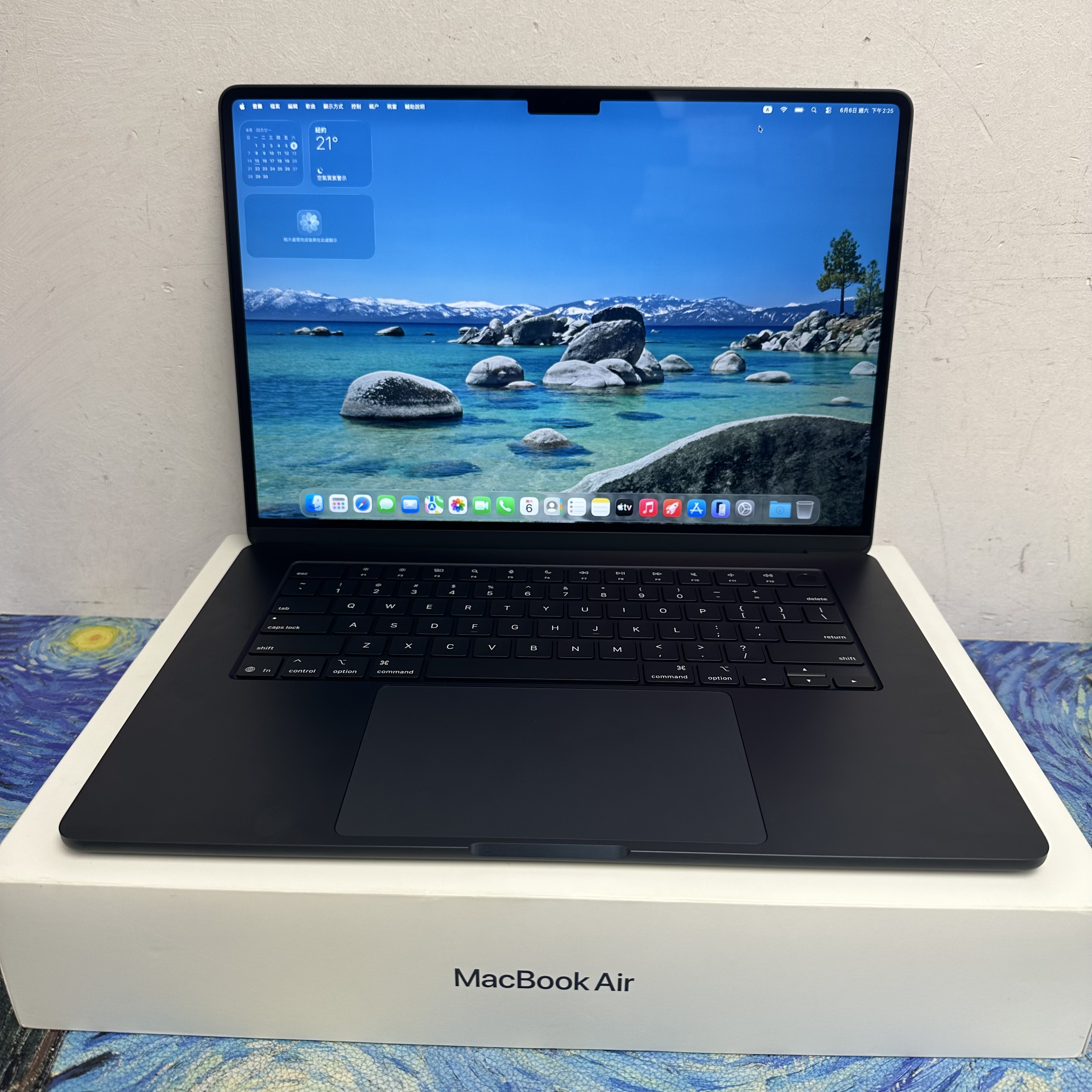 #5945 APPLE  MacBook Air M4 2025 M4 CPU/ 16GB Ram/256GB SSD/10核心GPU/Liquid Retina Mon/15吋/午夜藍色/Gaming Laptop / Notebook / 超強續航能力/文書機 / 畫圖 / 剪片 / Movie / Netflix /原廠保養/全新質素