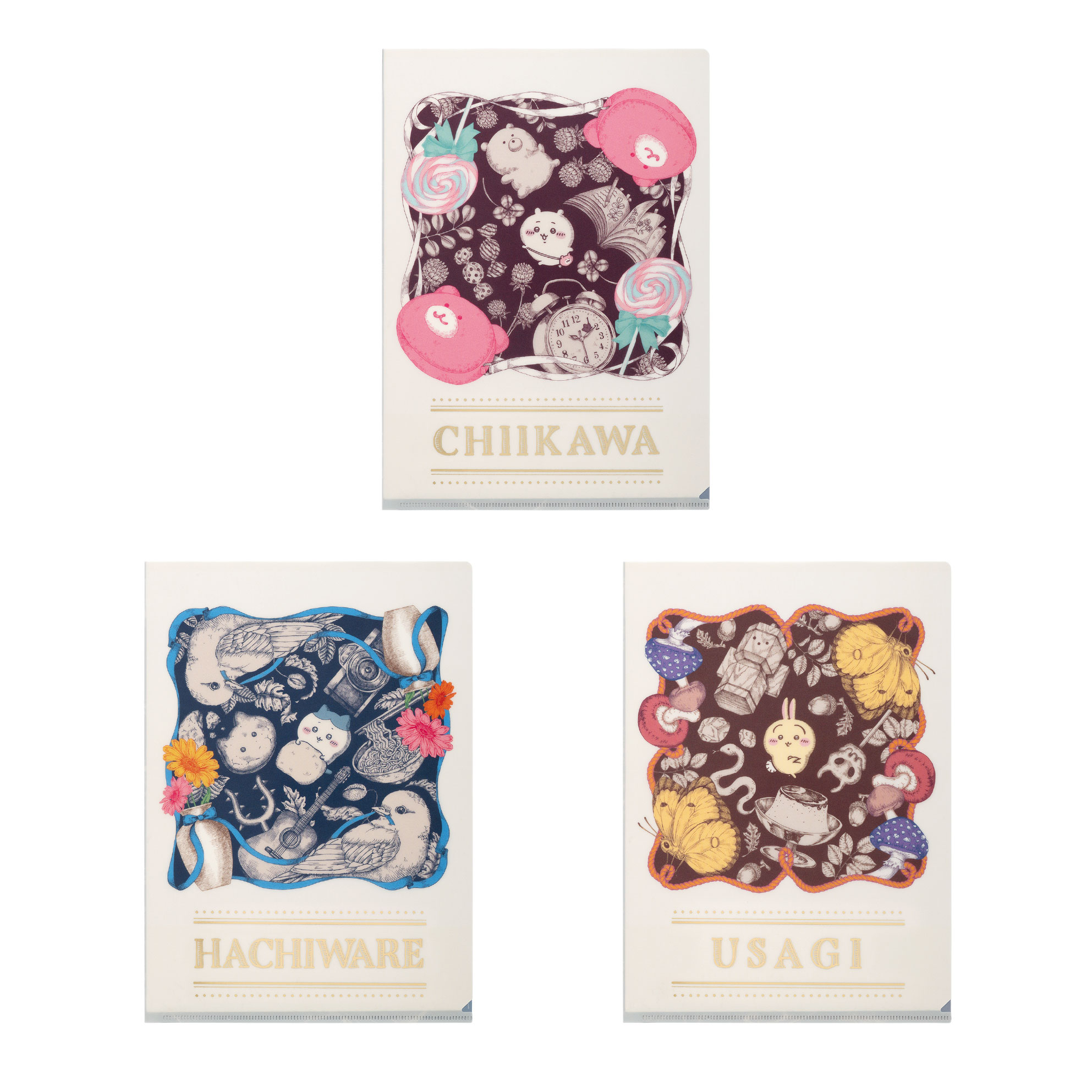 四月連線貨品 - 日本CHIIKAWA PARK A4File