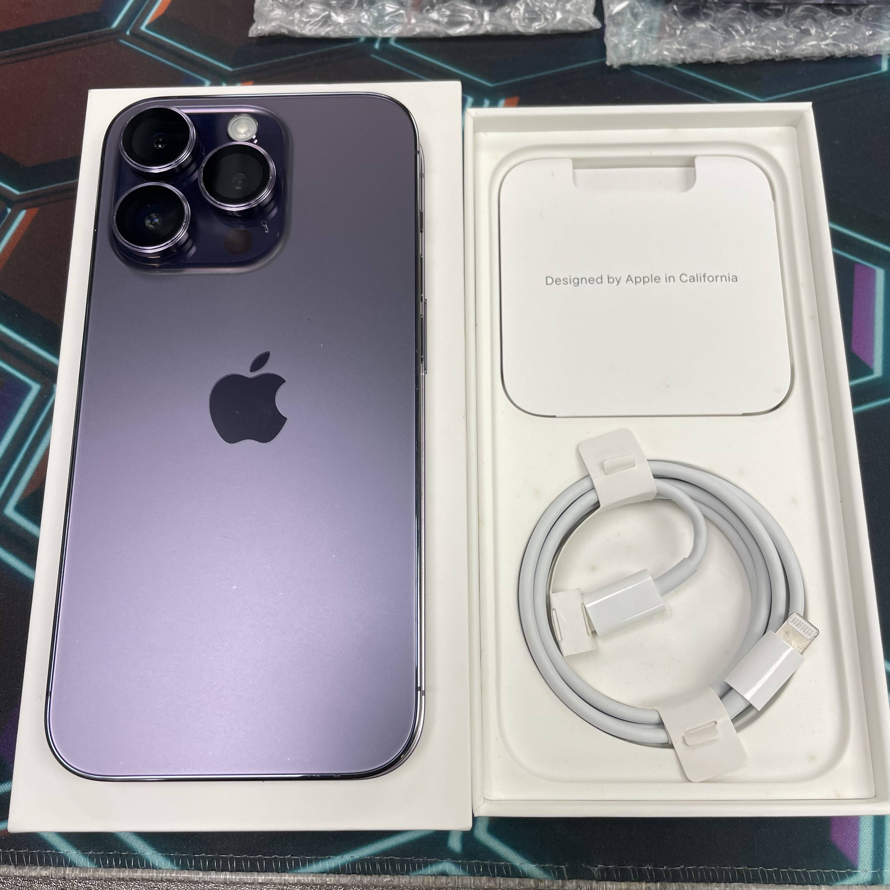 *7512 14 Pro 完美機 1TB 電100 紫色 purple