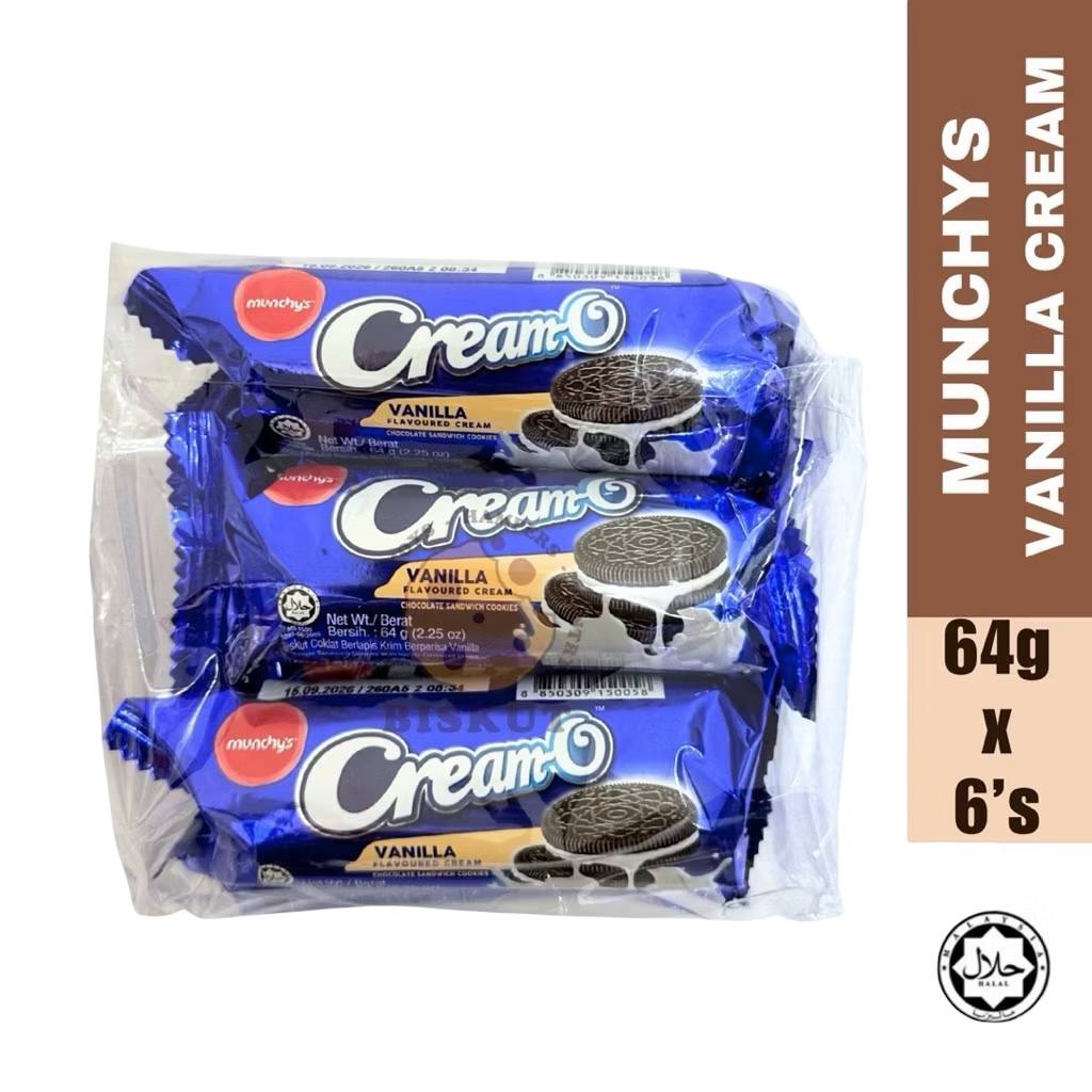 Jack&Jill Cream O Biskut [Chocolate /Vanilla /Blueberry /Strawberry] 6pcs x 65g