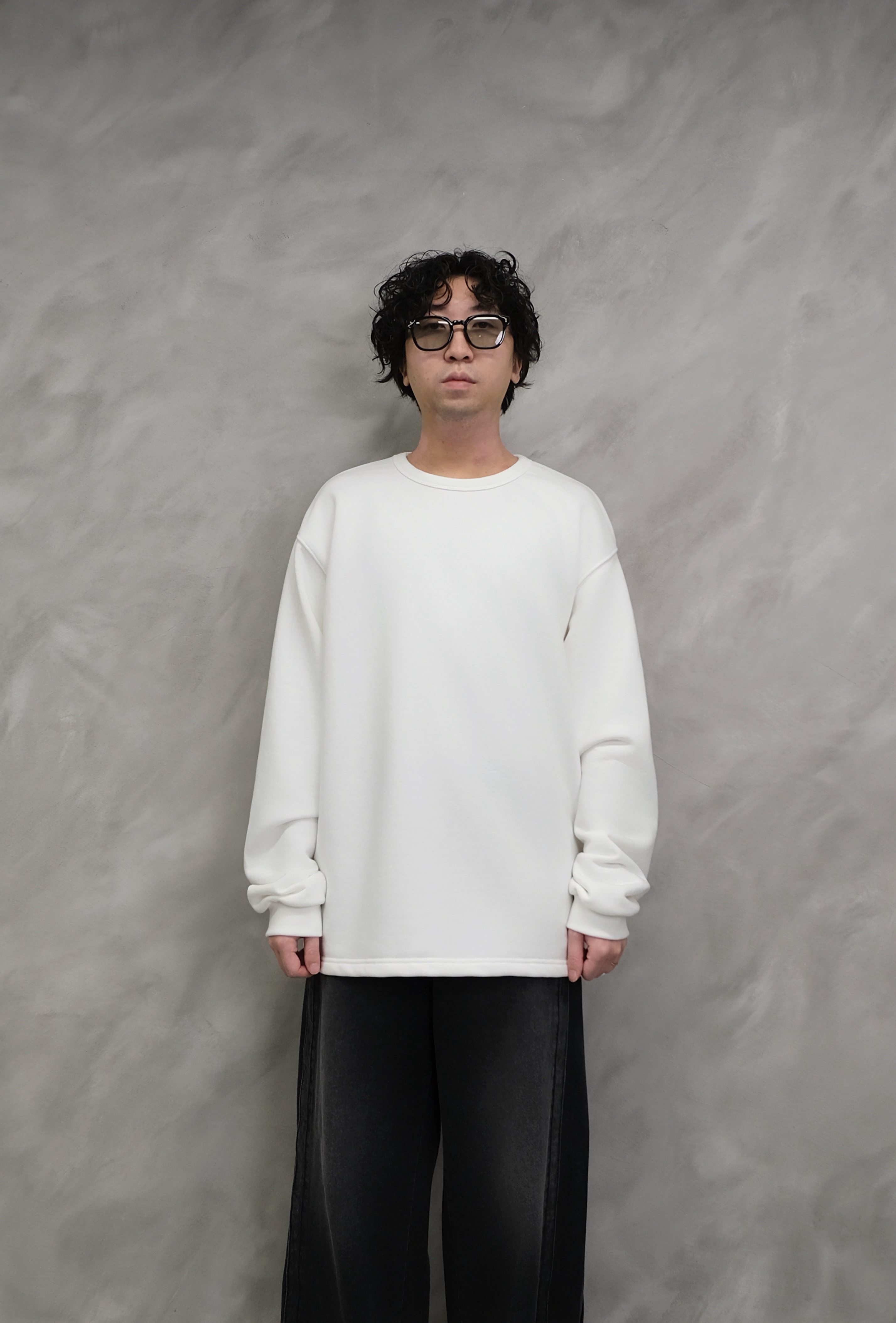 Basic oversized sweater #top21