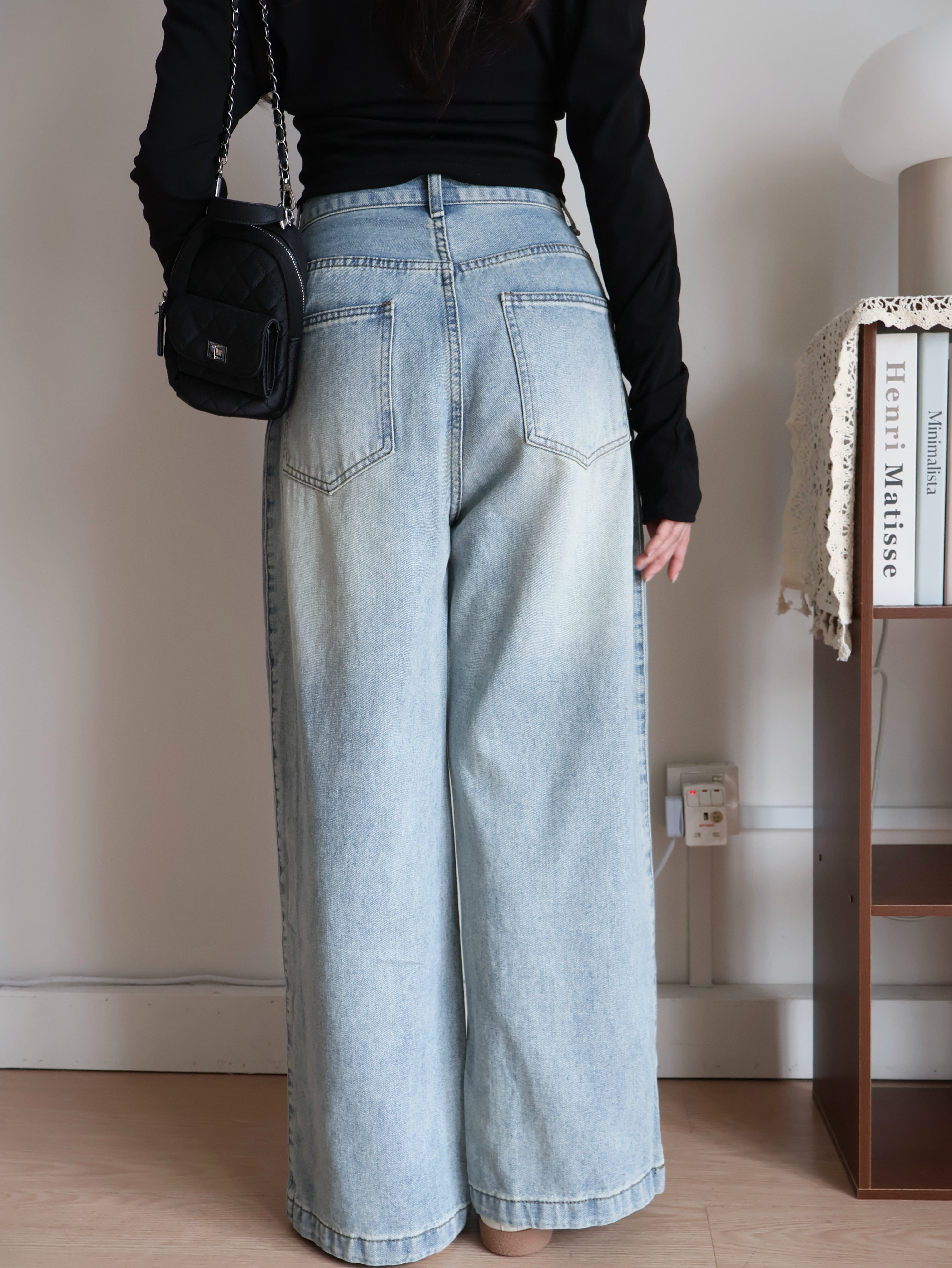 Billie Barrel Jeans | Light Blue