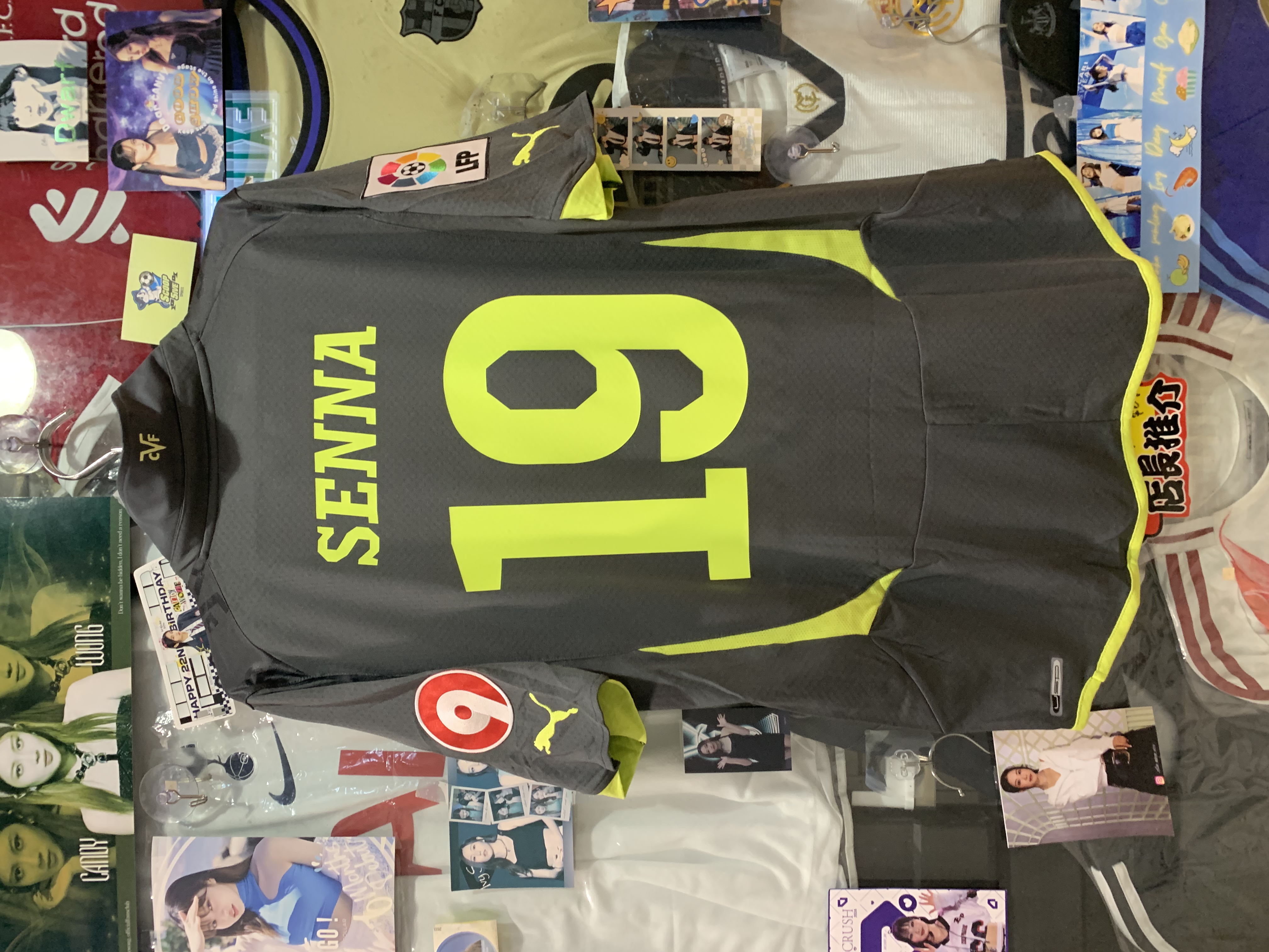 2010-11 維拉利爾 作客 球迷版 連西甲字章 