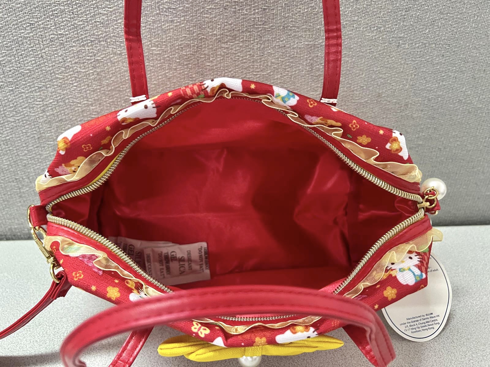 🧧Sanrio Hello Kitty 和風造型手挽斜孭兩用袋