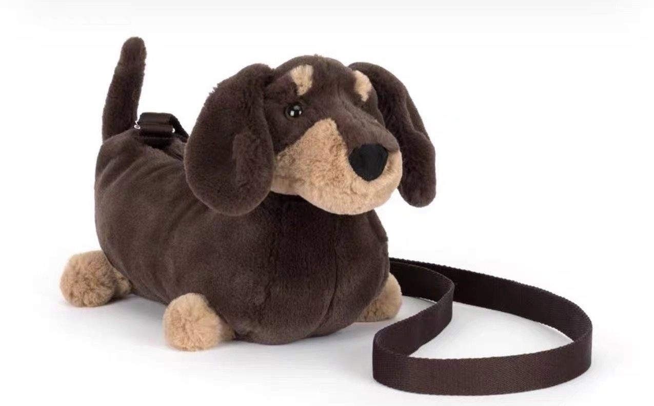 JELLYCAT Otto Sausage Bag | 臘腸狗袋 新款可調節粗帶