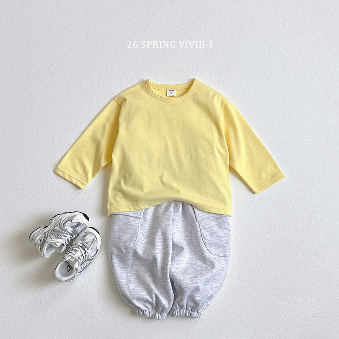 🇰🇷vivid_I tee set (2件）