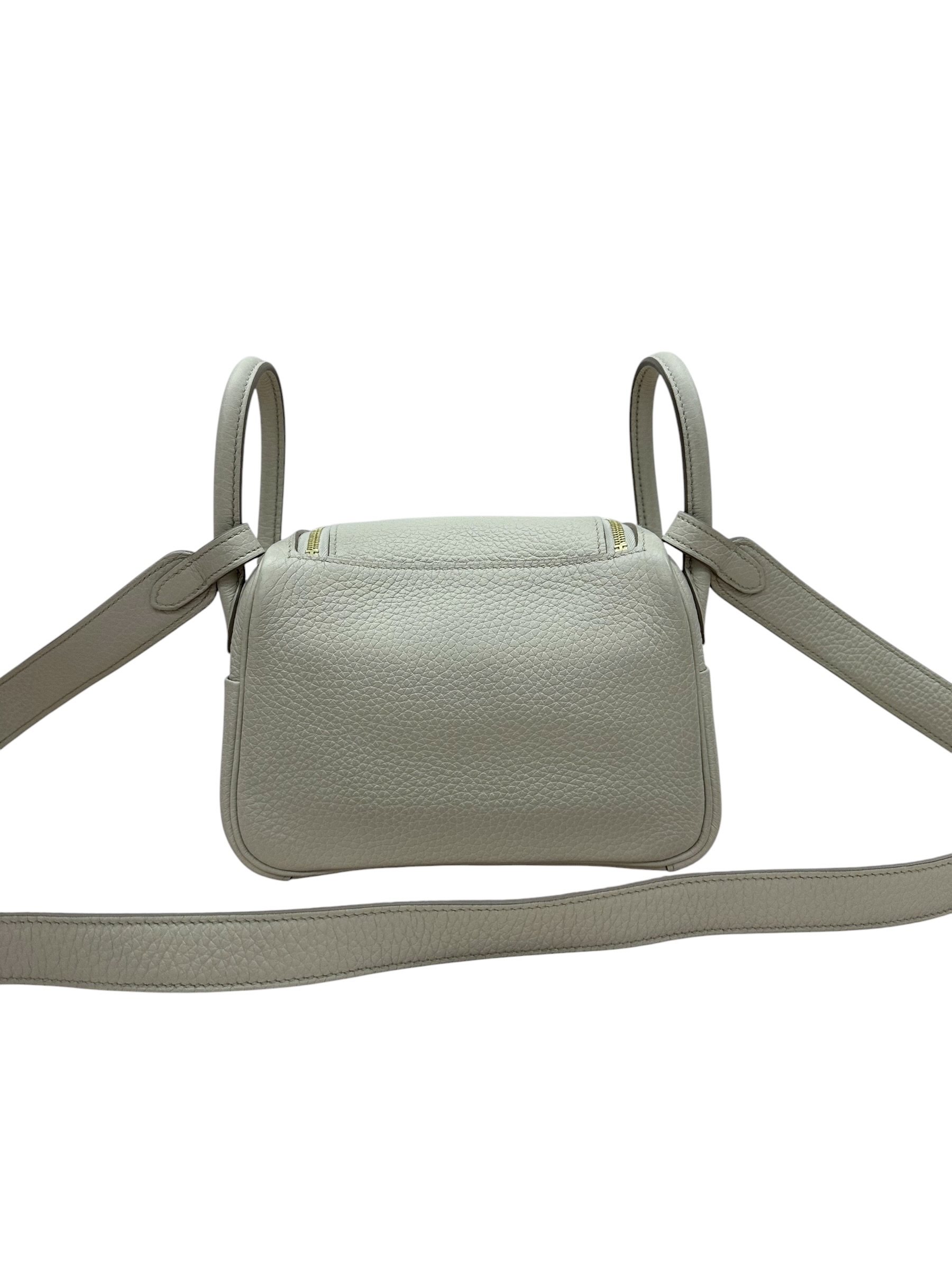 Pre-owned Hermes Mini Lindy / Stamp U / Product Code: 073005