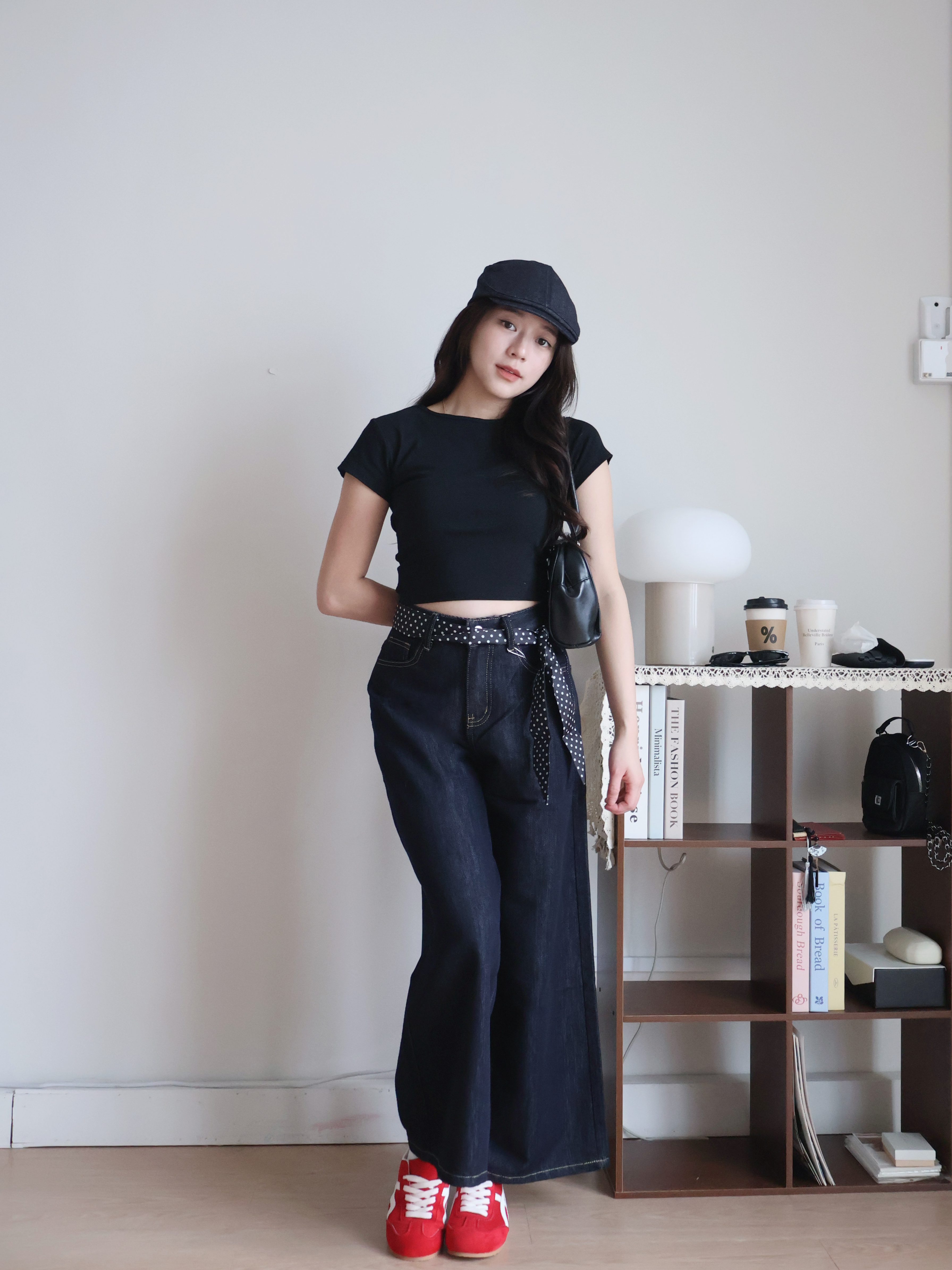 Kyle Cropped Top | Black