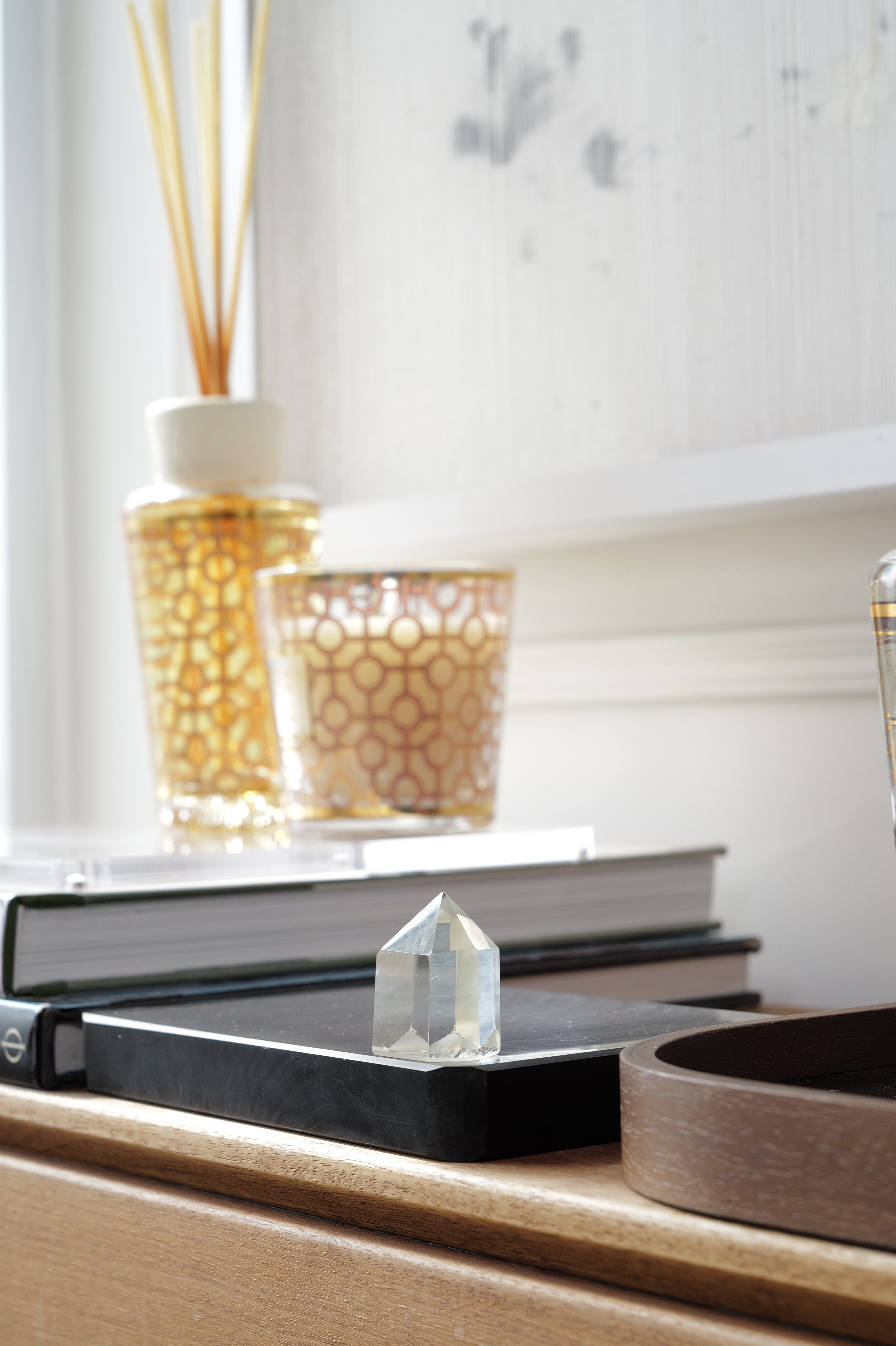 ༒3.8cm 白水晶兔毛共生六角小柱༒ a003H2AGA3-RA1*06J