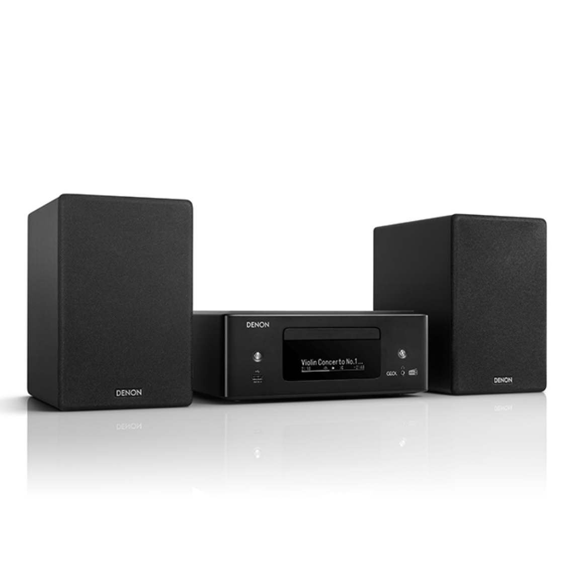 Denon CEOL N-12 Mini all-in-one Hi-Fi system with CD player, radio, Powered by HEOS™