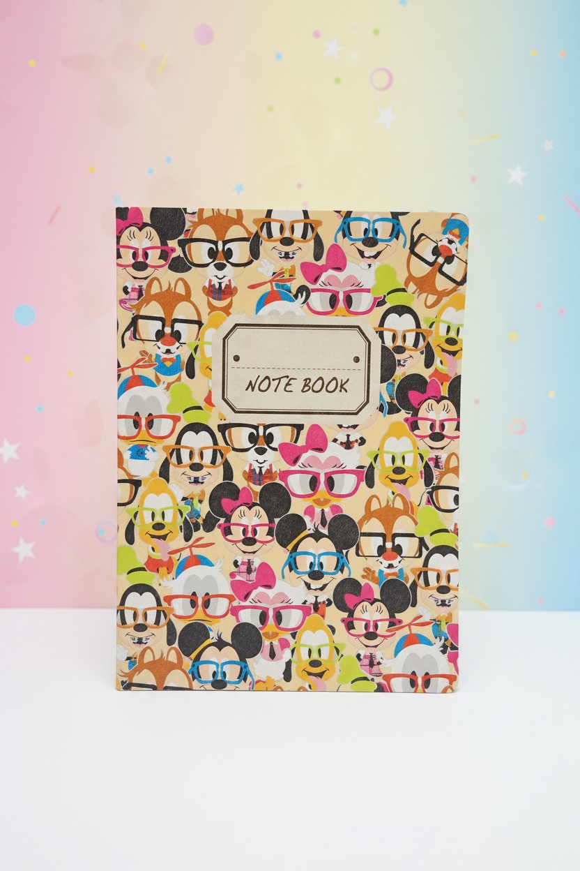 B5加厚定頁筆記 Mickey And Friends (DPNA-1611A)