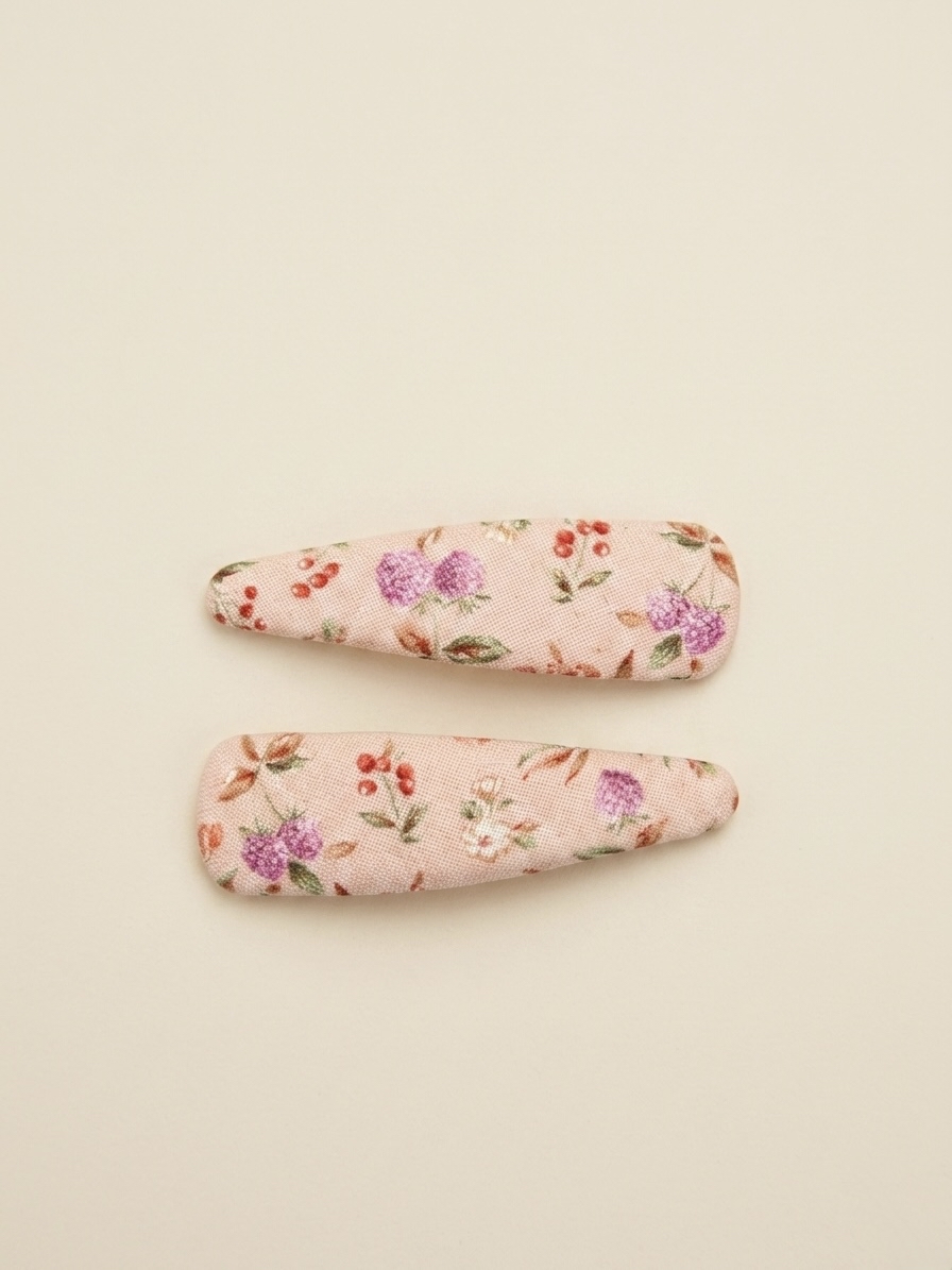 溫馨小莓果水滴夾（7cm）