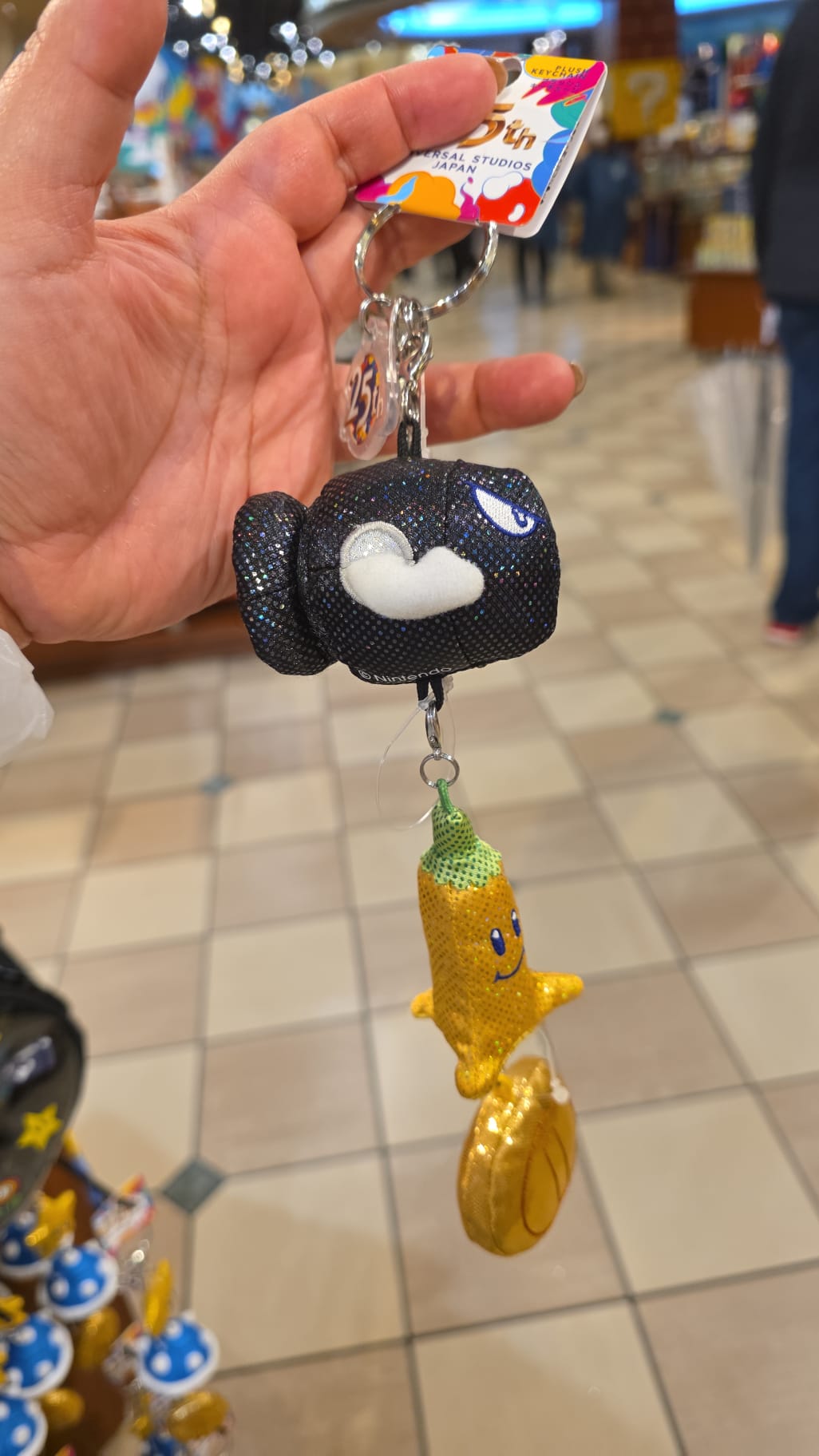 mario keychain