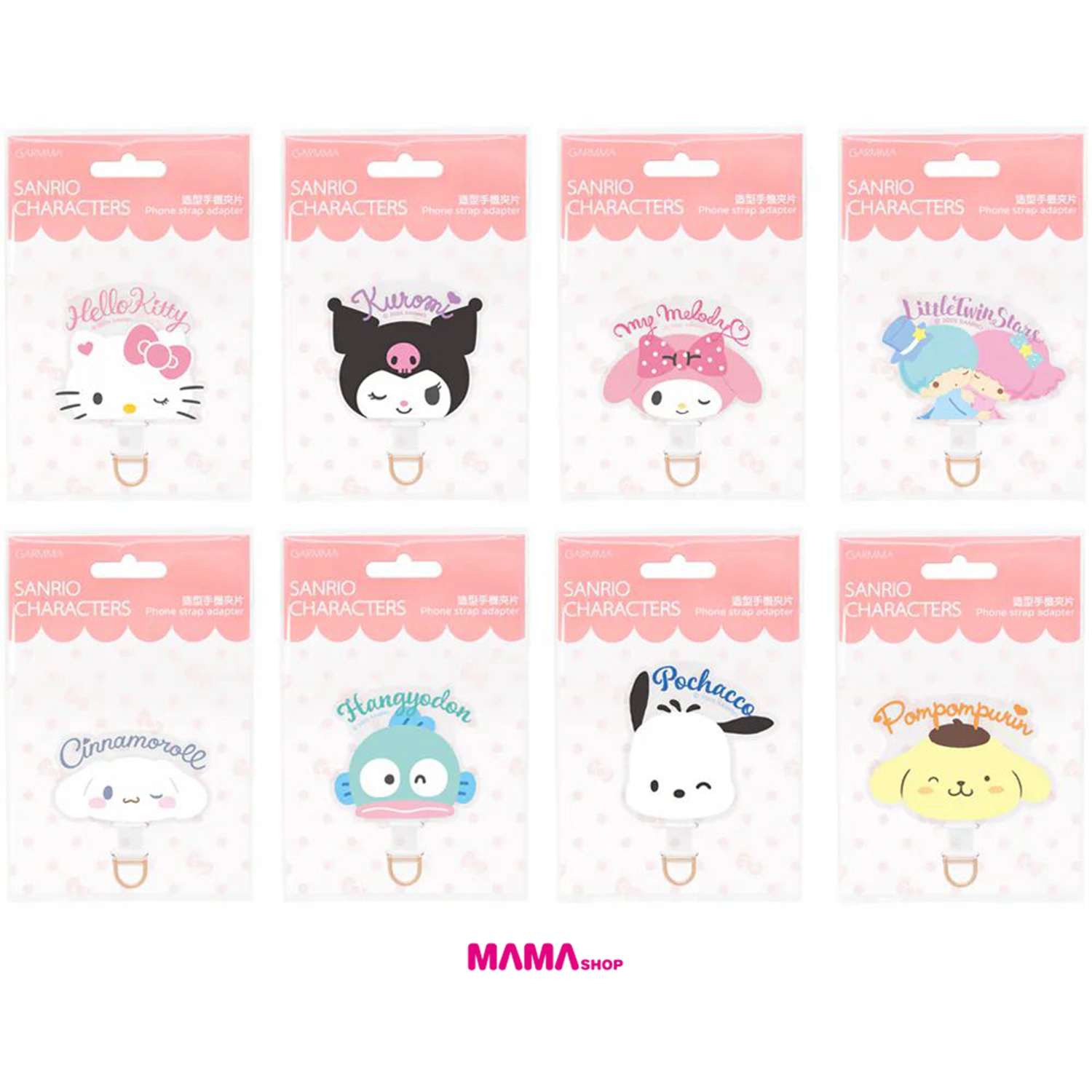 台灣直送Sanrio 造型夾片