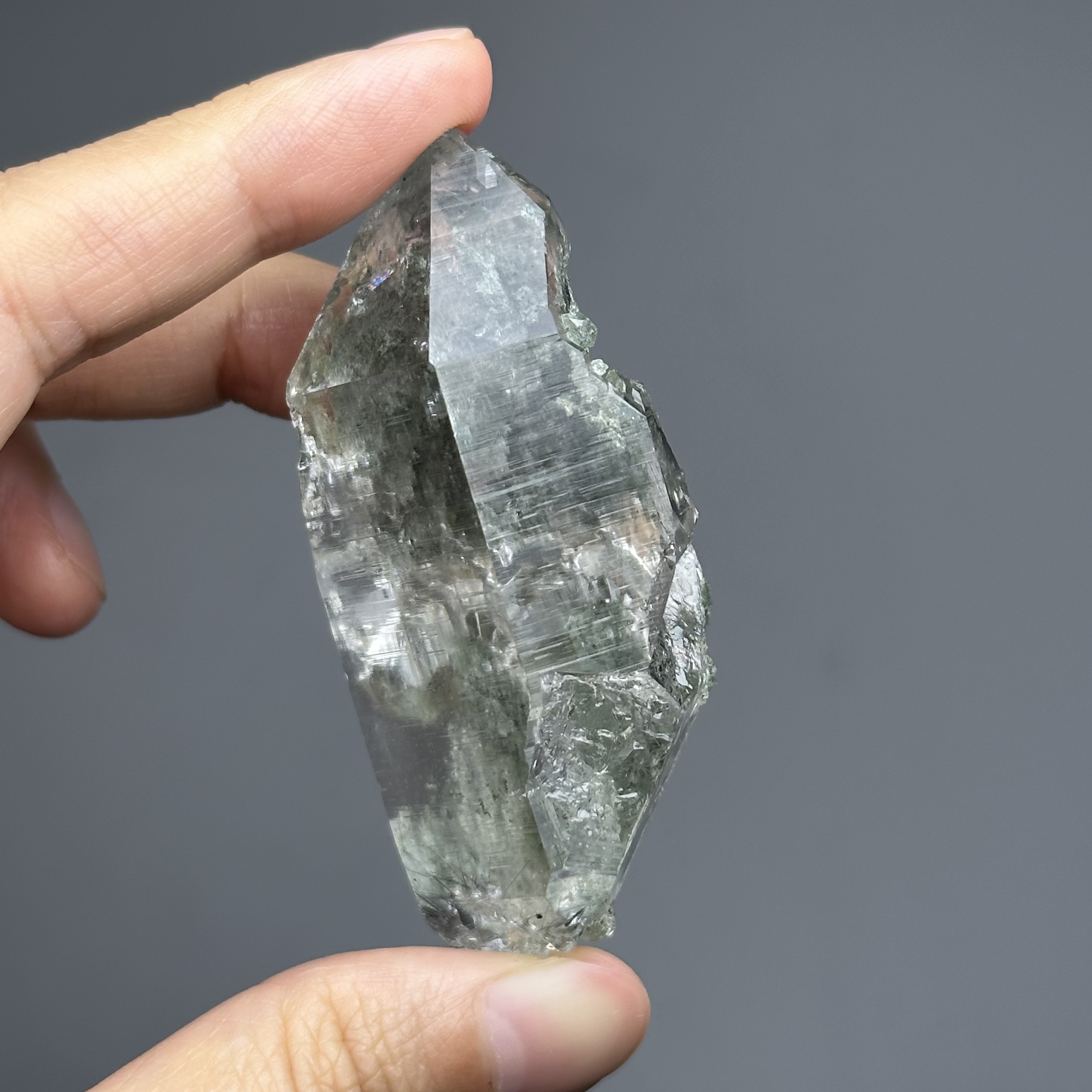 喜馬拉雅綠幽靈水晶 - Phantom  Himalayan Quartz