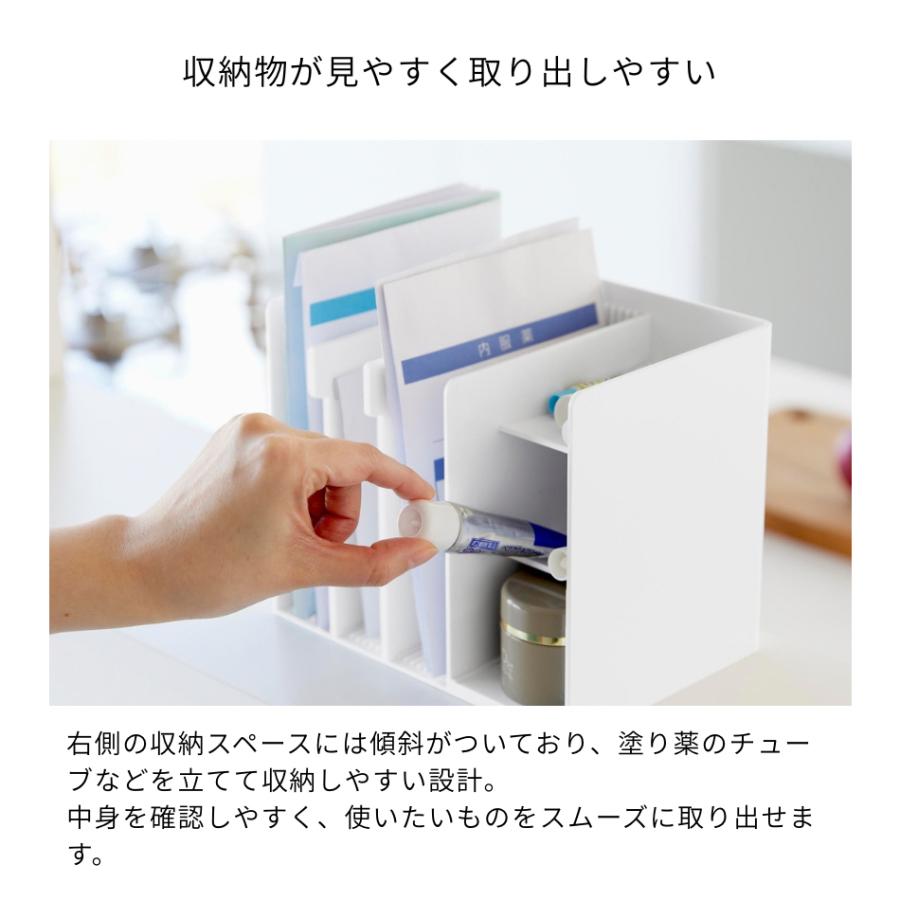 🔥🔥【日本直送《TOWER》遮擋式藥品小物收納架】