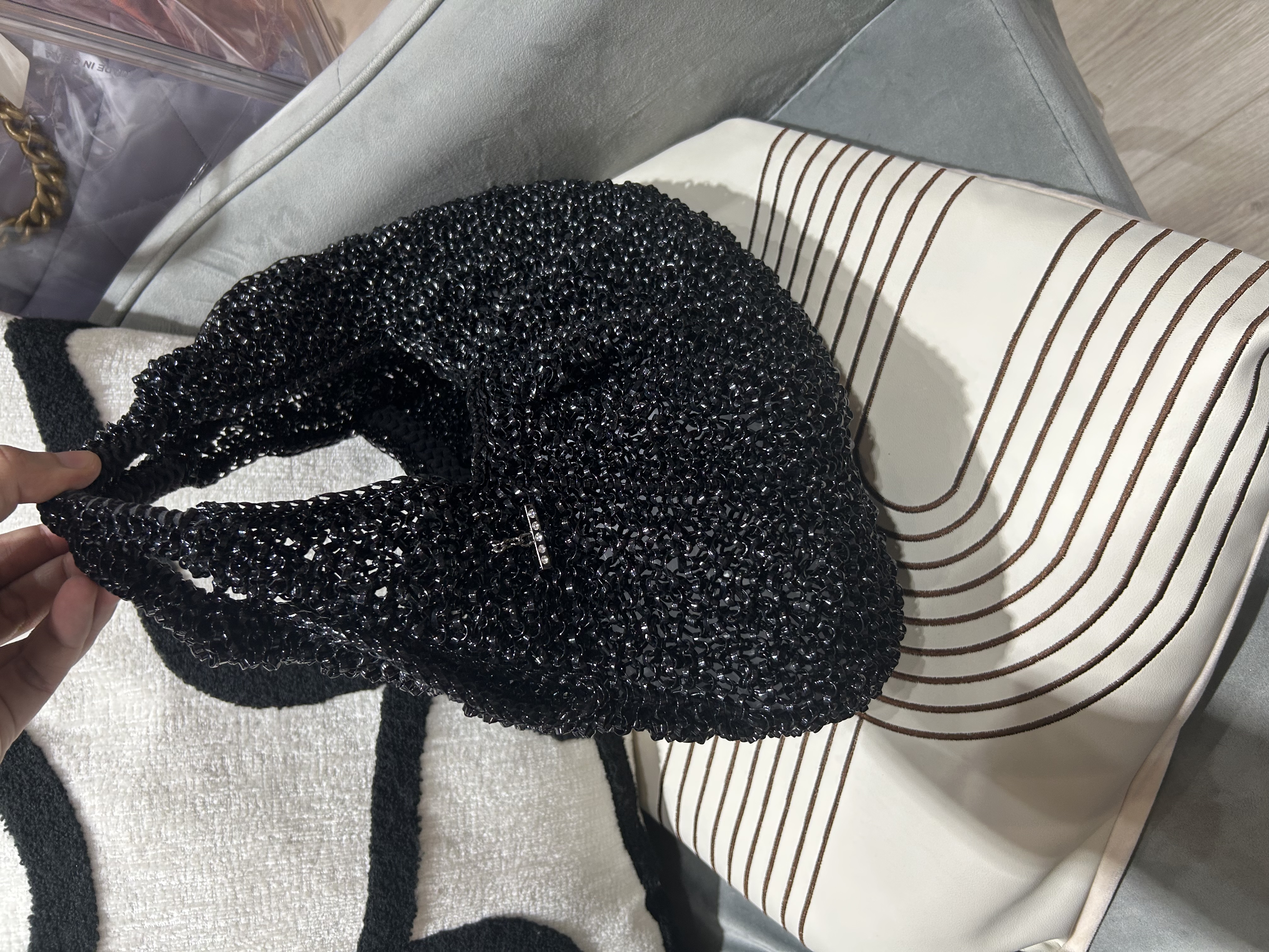 Anteprima Shoulder Bag Black 100%Authentic, 98%New