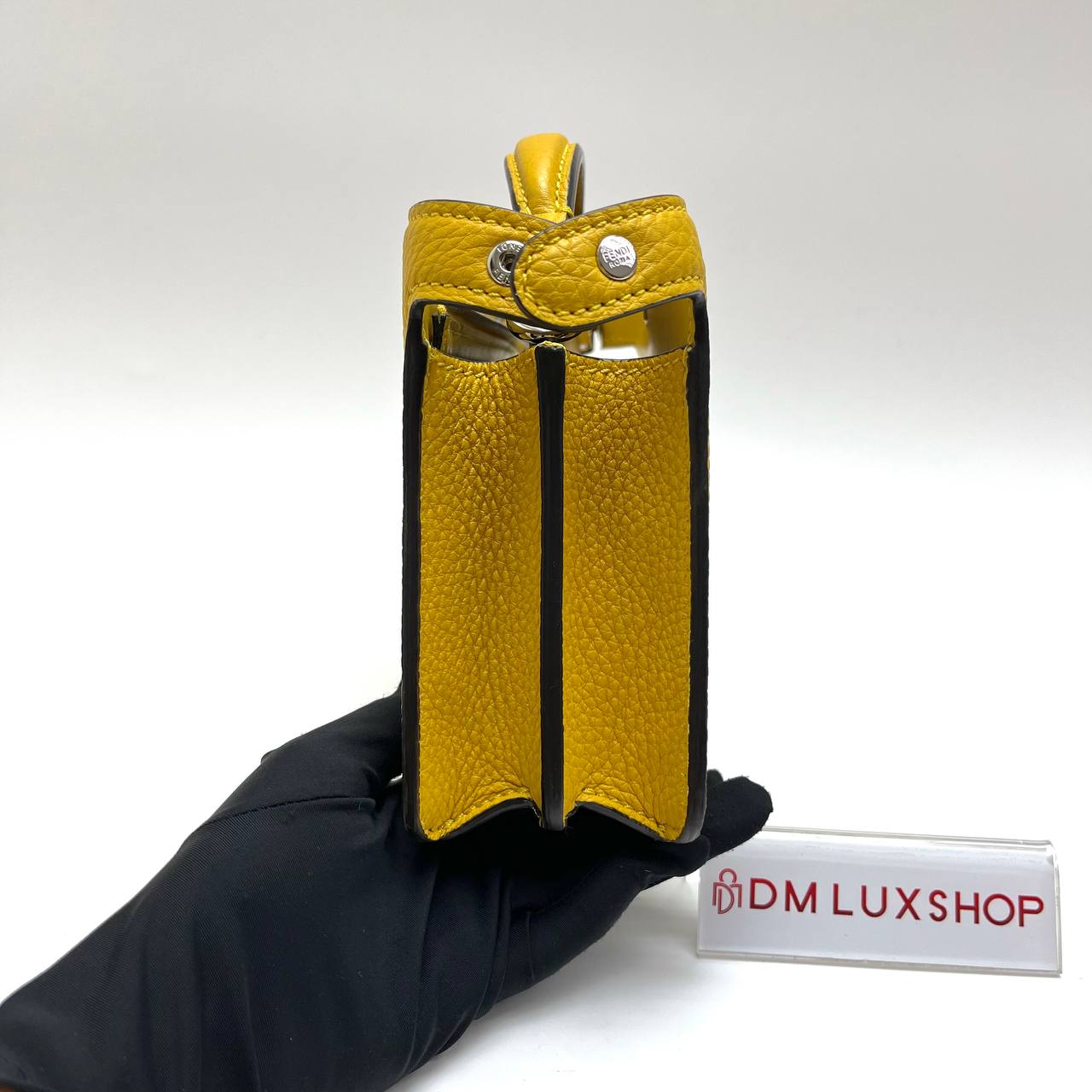 Fendi Peekaboo ISeeU X-Cross Cuoio Romano Yellow