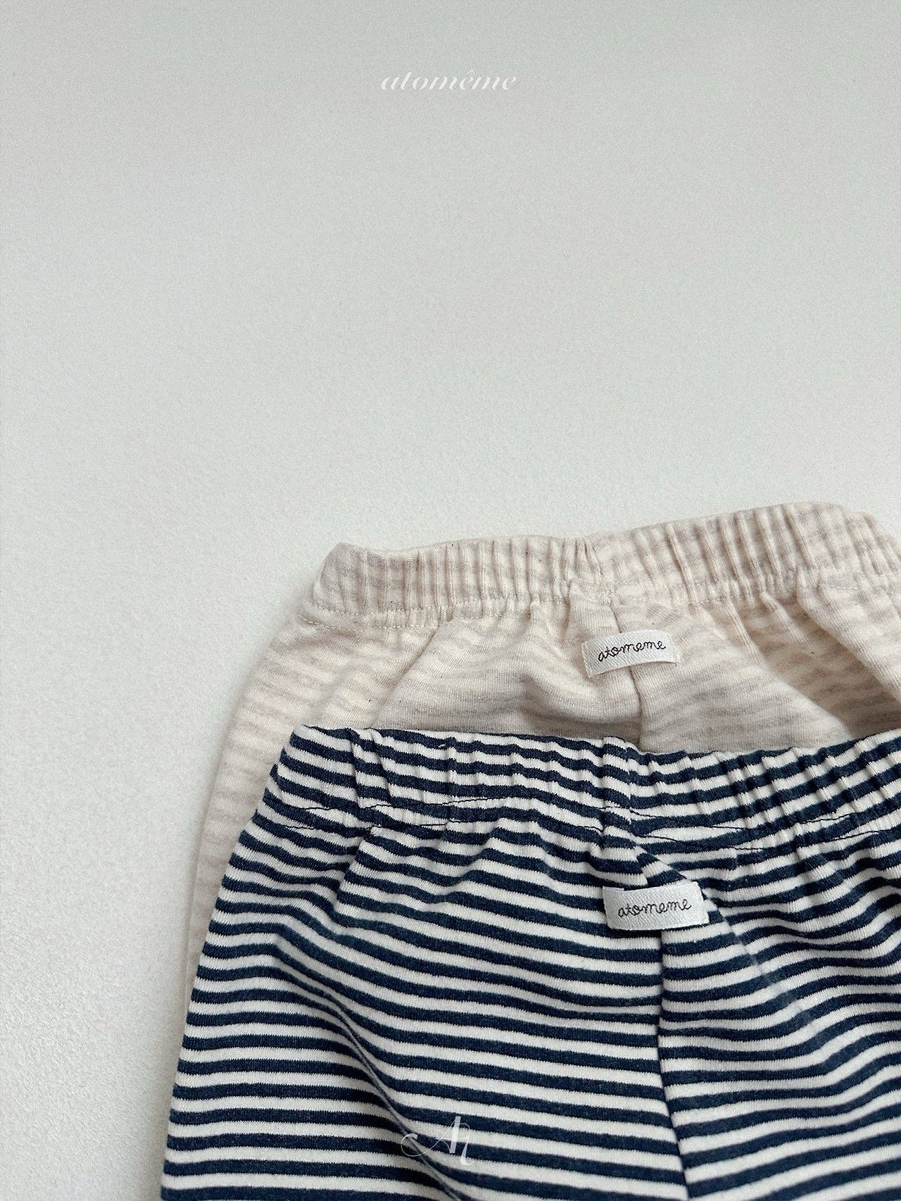 Atomeme | Bunny brown stripe pants