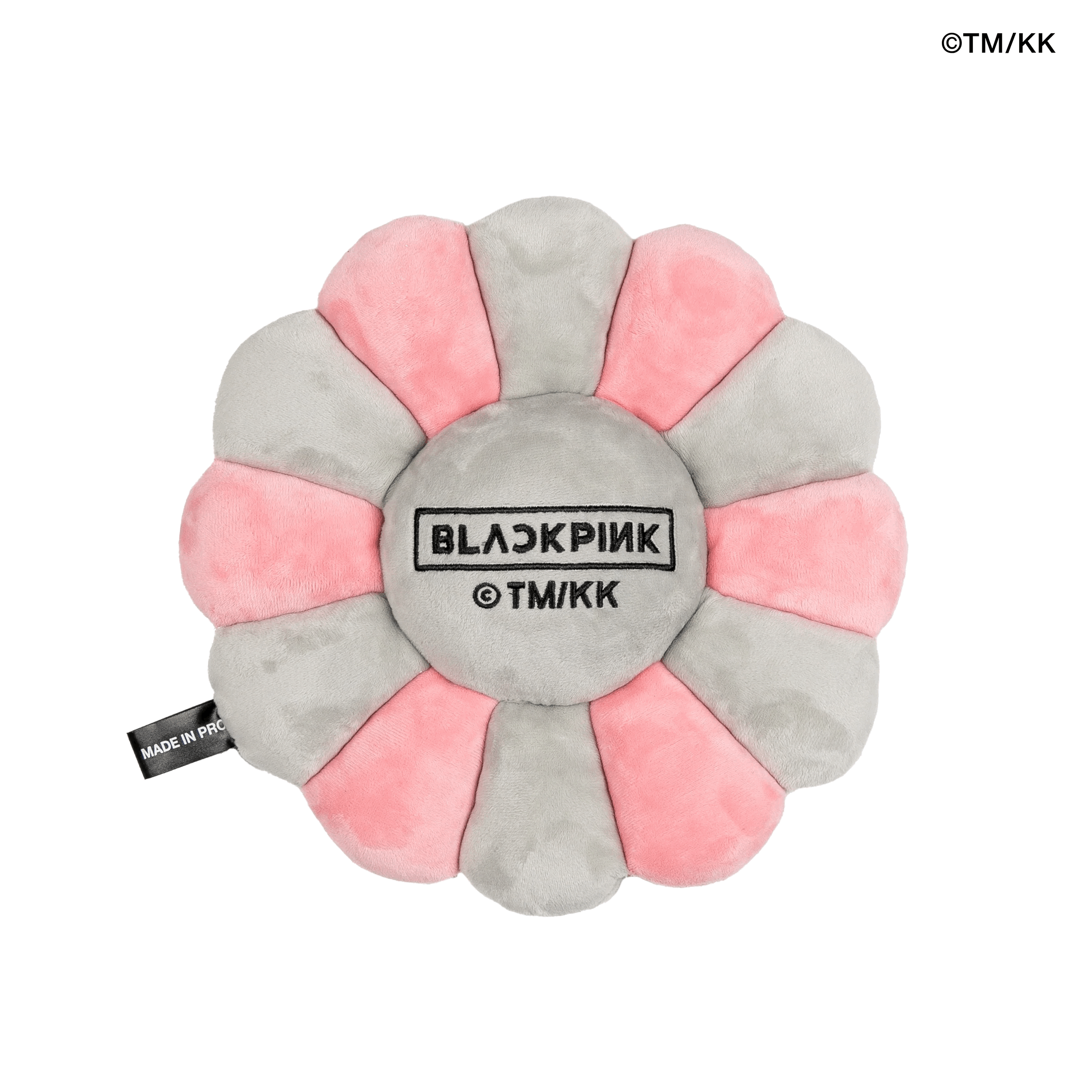 預訂- BLACKPINK + Takashi Murakami Flower Pillow (30cm) (Pink/Grey 