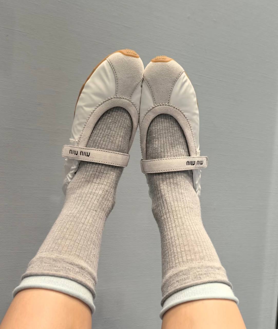 限時優惠✨訂貨📮MIUMIU 芭蕾舞鞋🤍🩶 Size 36/38.5/39/40