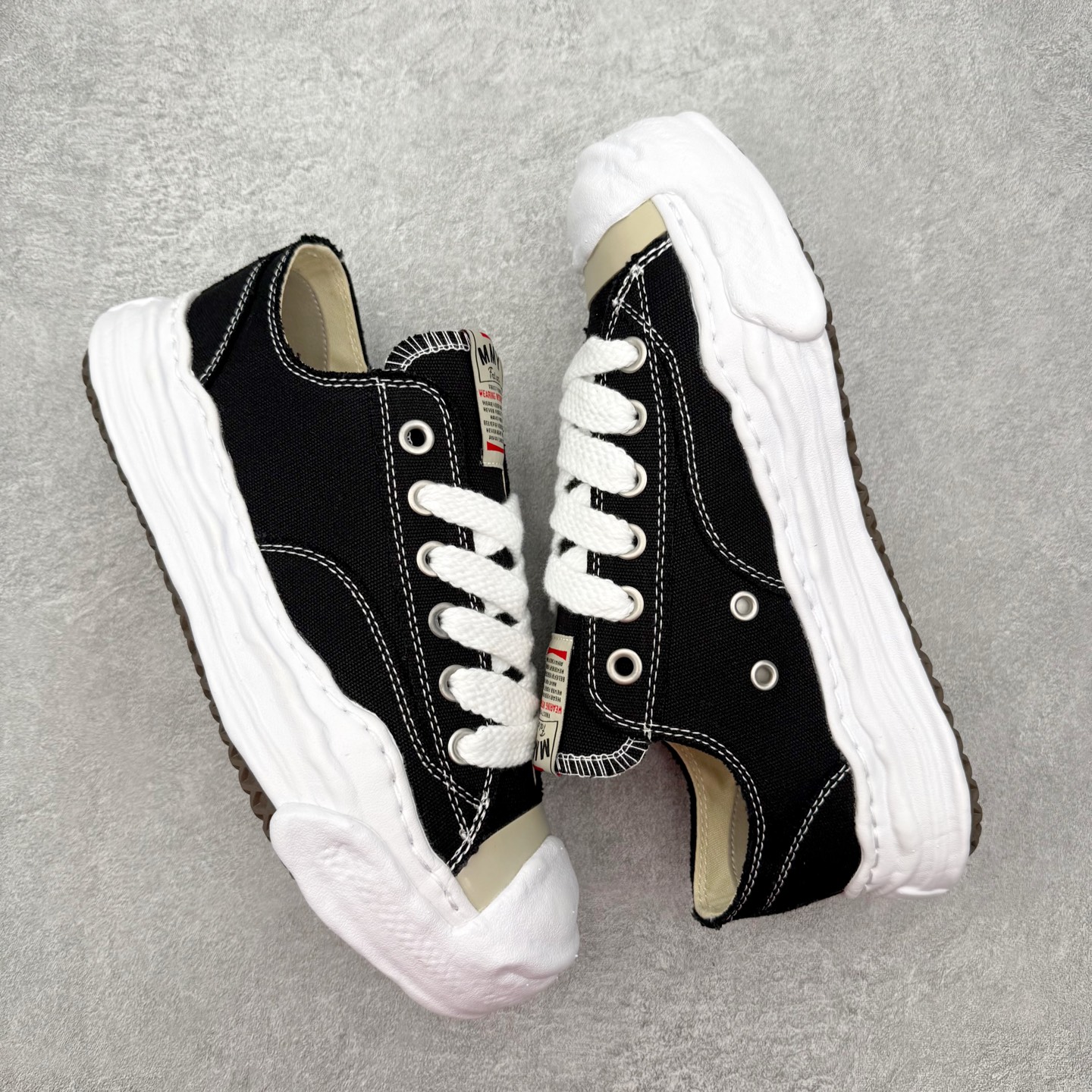 Maison Mihara Yasuhiro MMY "Hank" OG Sole Canvas Low-top Sneaker