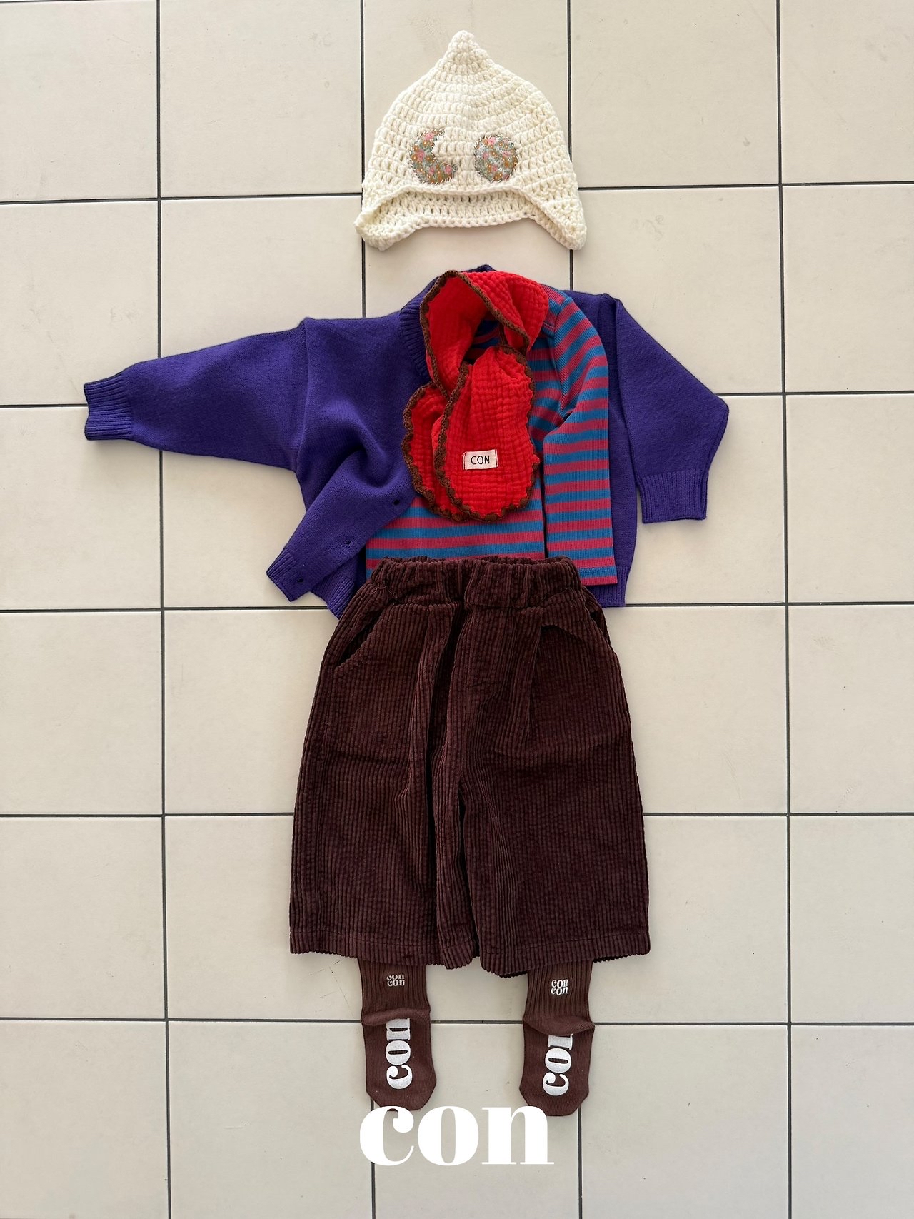 Con | Fluffy corduroy pants
