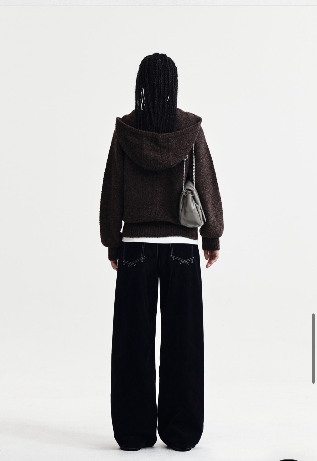 MATIN KIM 特價場 MUFFLER POINT HOODY PULLOVER