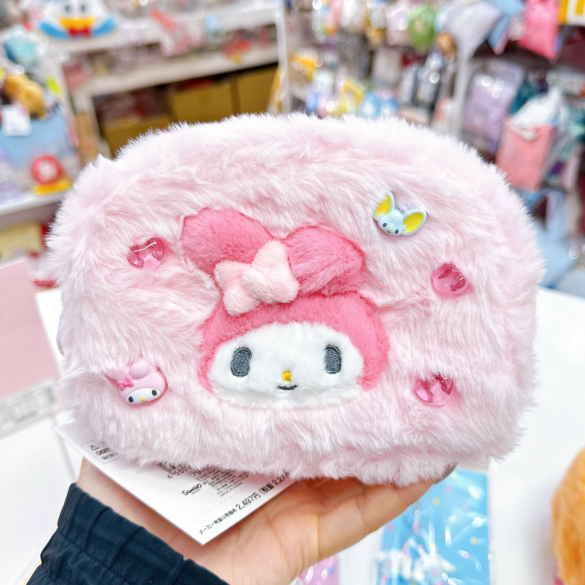 日本直送日本版3D珠子系列電話繩/化妝袋/盲盒髮夾，散子包（隨機抽出）