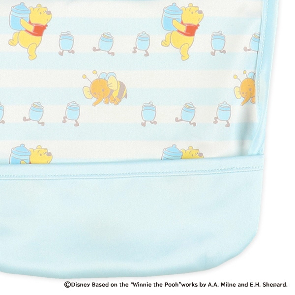 🇯🇵預訂 日本直送🇯🇵Winnie the pooh小熊維尼無袖圍兜飯衣三件套