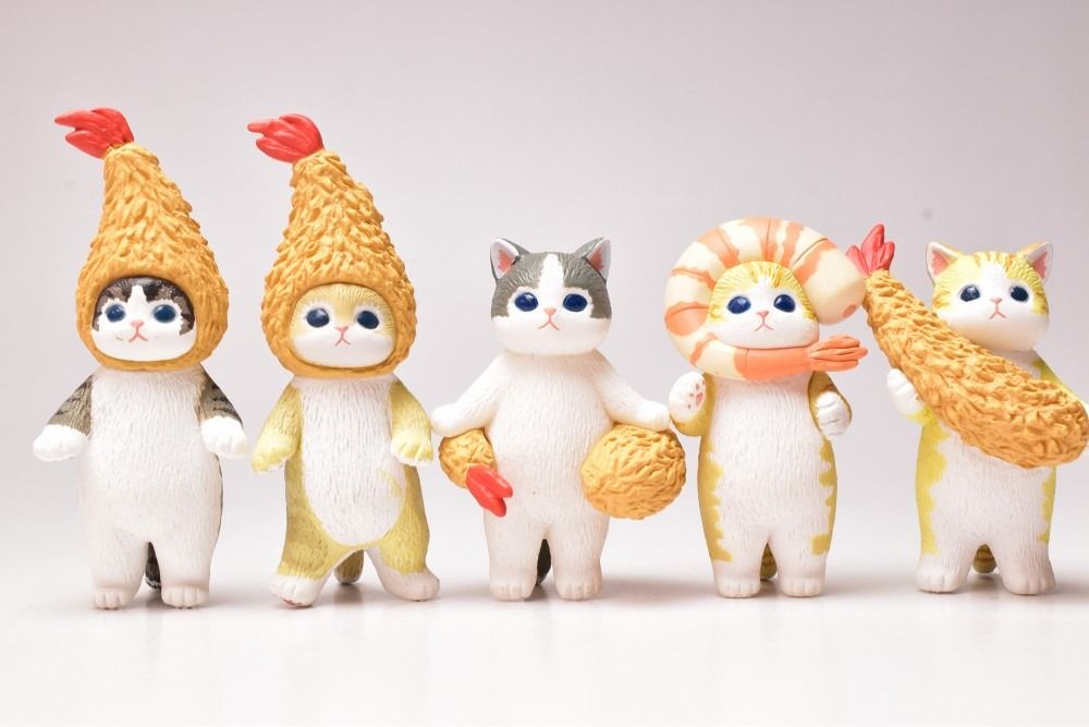 現貨 日版 Kitan Club扭蛋 Mofusand 鯊魚貓炸蝦 | 一套5款 