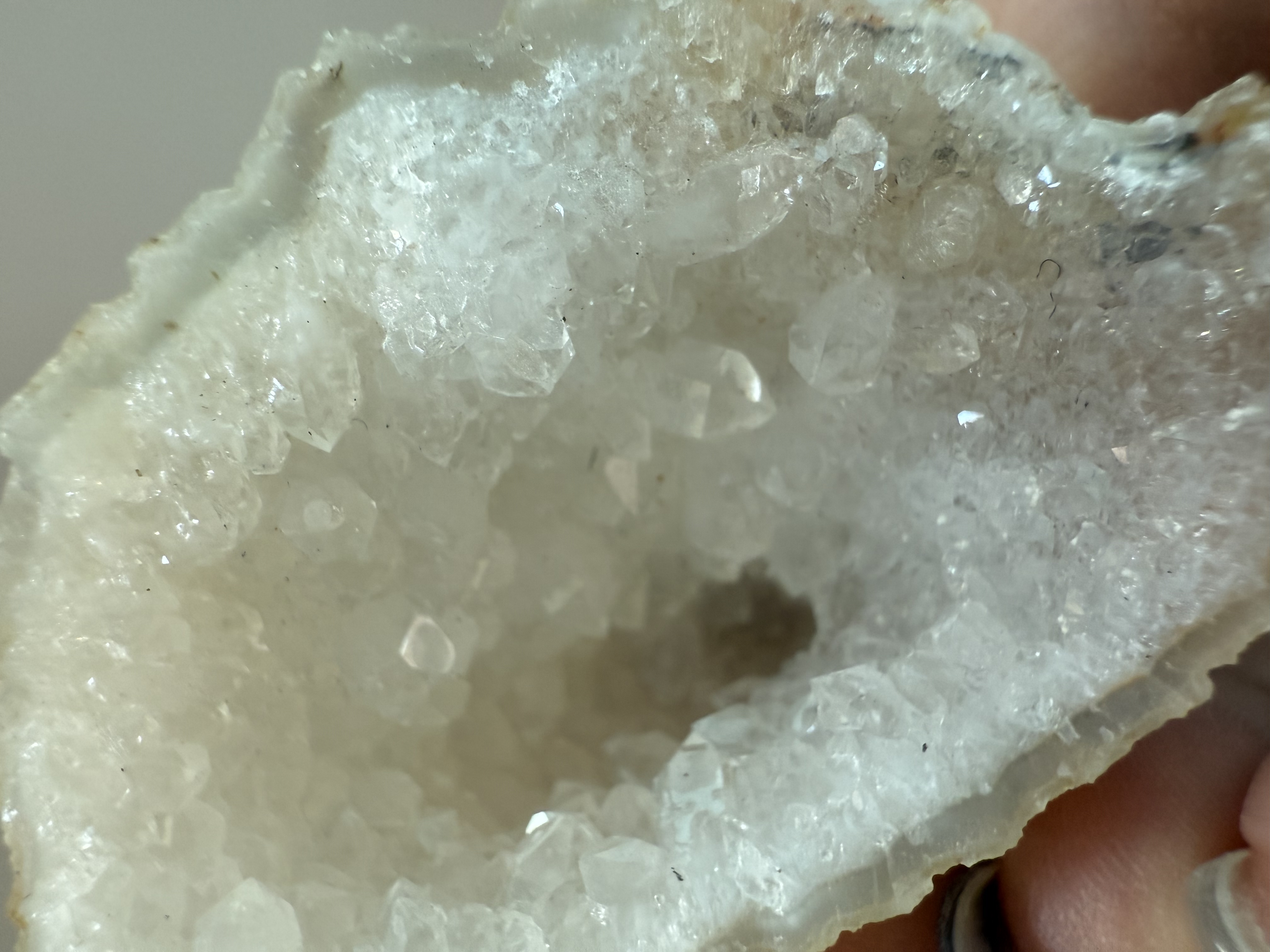 印度迷你白水晶原石