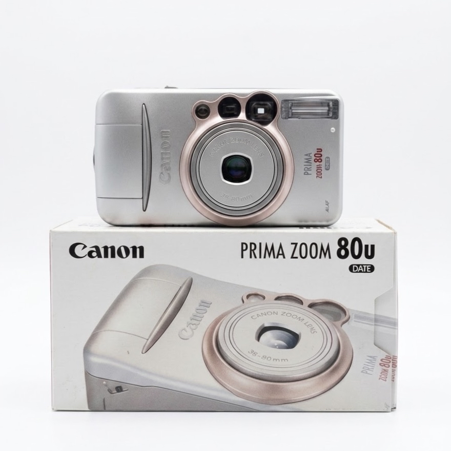 （買機送單次菲林沖掃服務）Canon Prima Zoom 80U Date 全新庫存菲林機