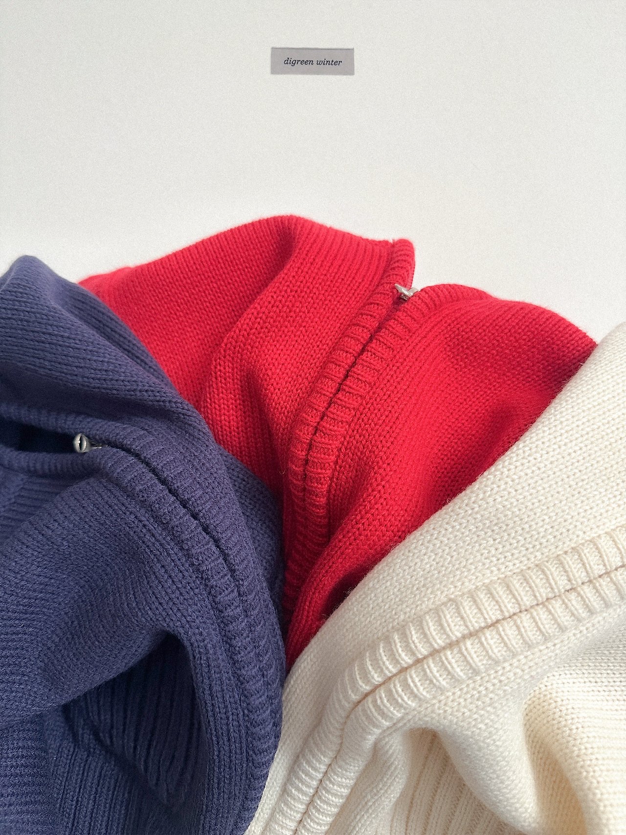 Digreen | Roel Knit Zip-Up 