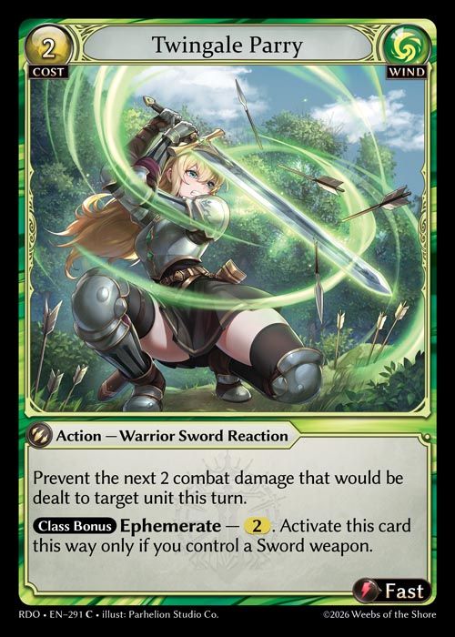 Twingale Parry / RDO-291 (C)