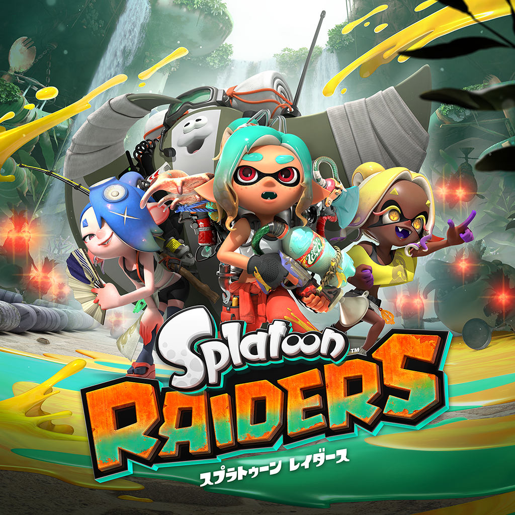 [現貨] [日版] NS2 斯普拉遁 塗擊隊 (日文封面) Splatoon Raiders