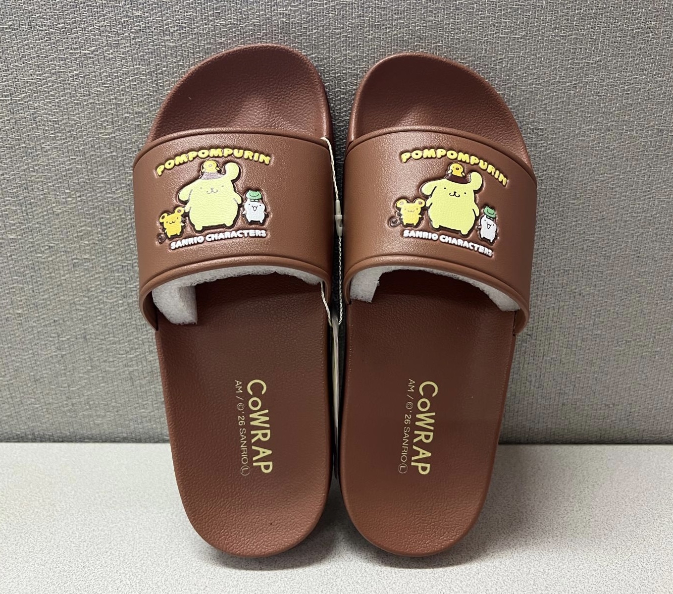 🎌日本直送🎌CoWRAP x Sanrio 彩色系列 拖鞋