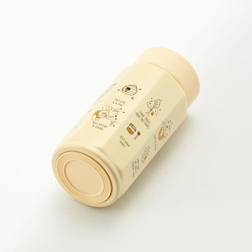 Skater Winnie the Pooh 八角形 不鏽鋼保溫水樽 350ml 