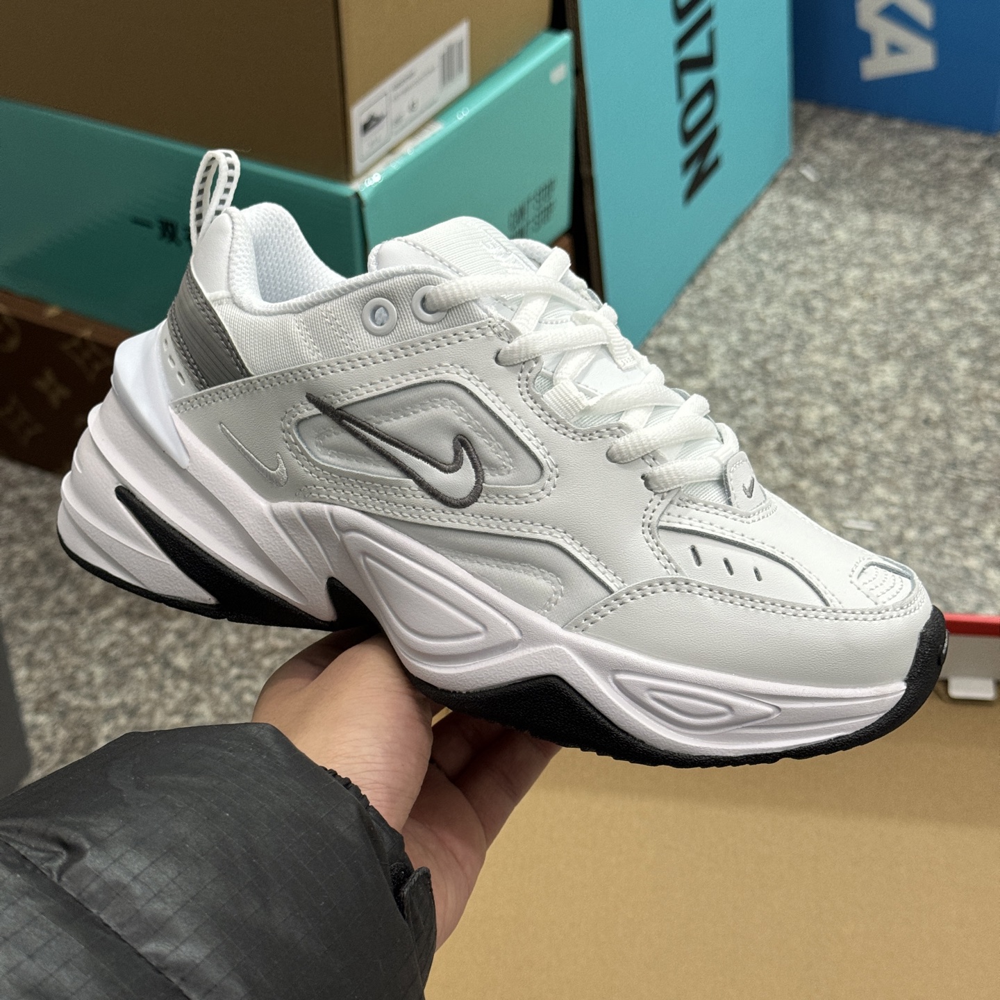 Nike M2K Tekno "White Grey" BQ3378-100 