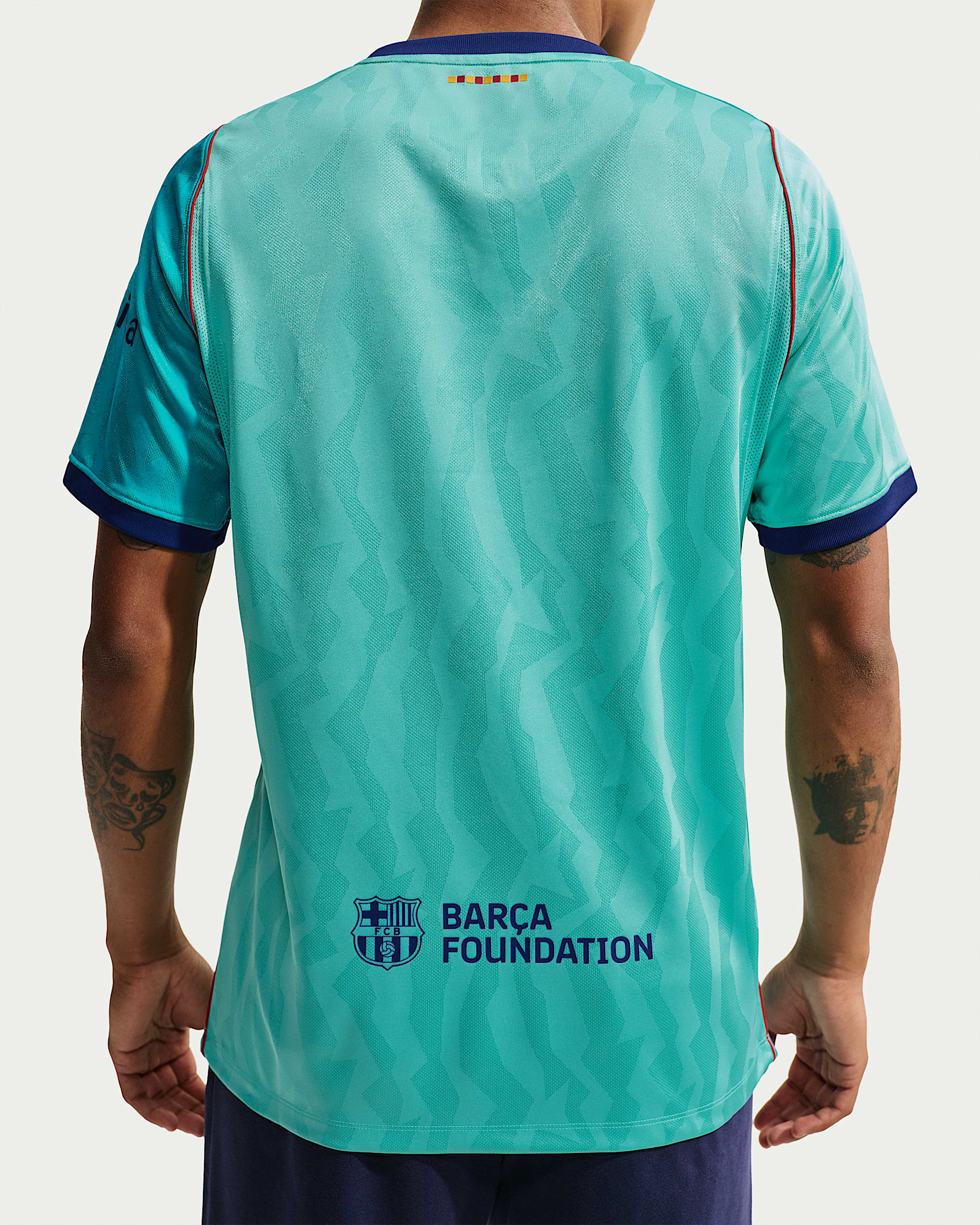 重溫經典設計 Nike Barcelona 巴塞羅拿 2026-27 三客球迷版球衣 (可加印字章) II6652