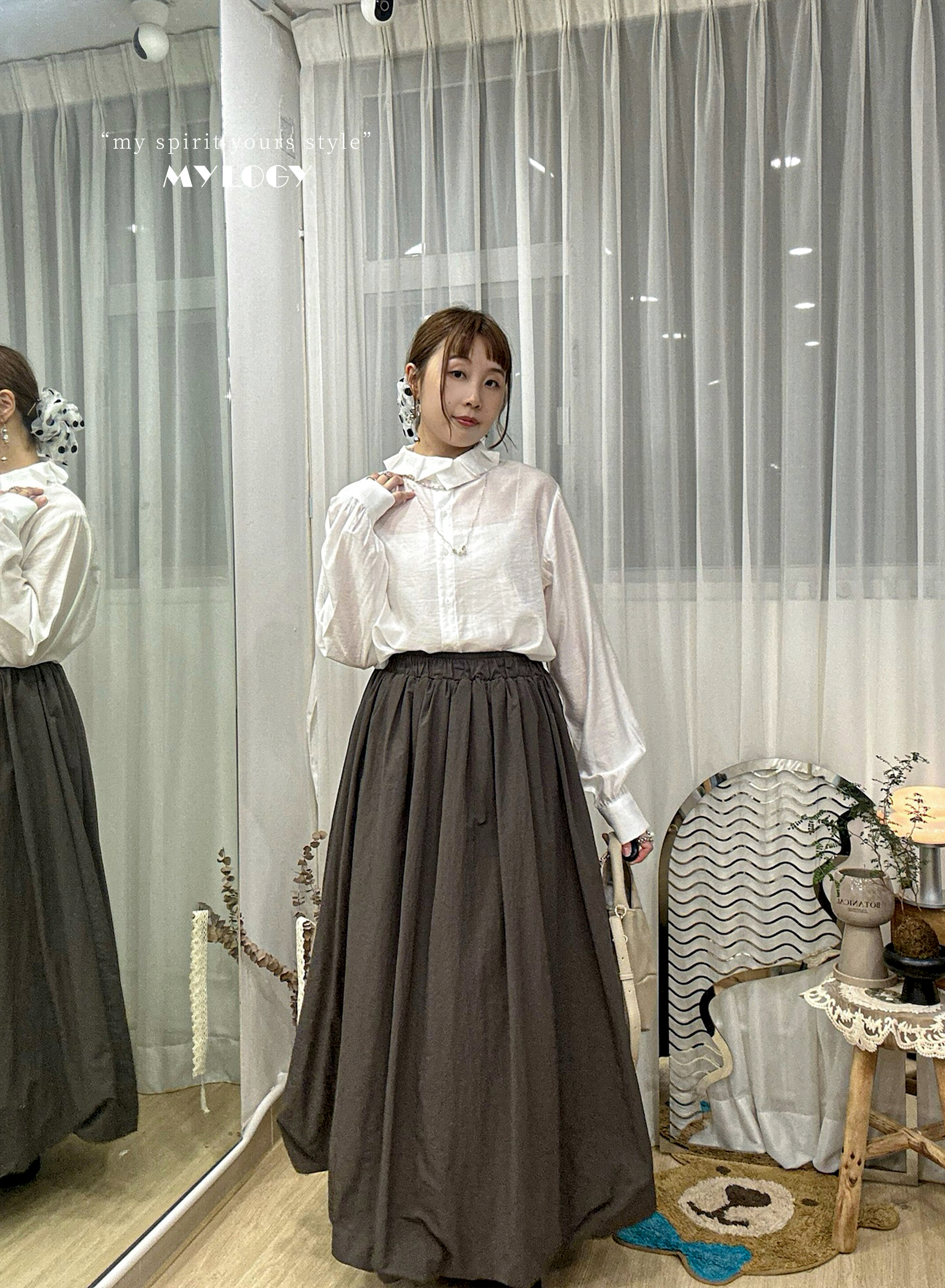 跳出恤衫框框～輕歌劇領薄恤衫 CK0008